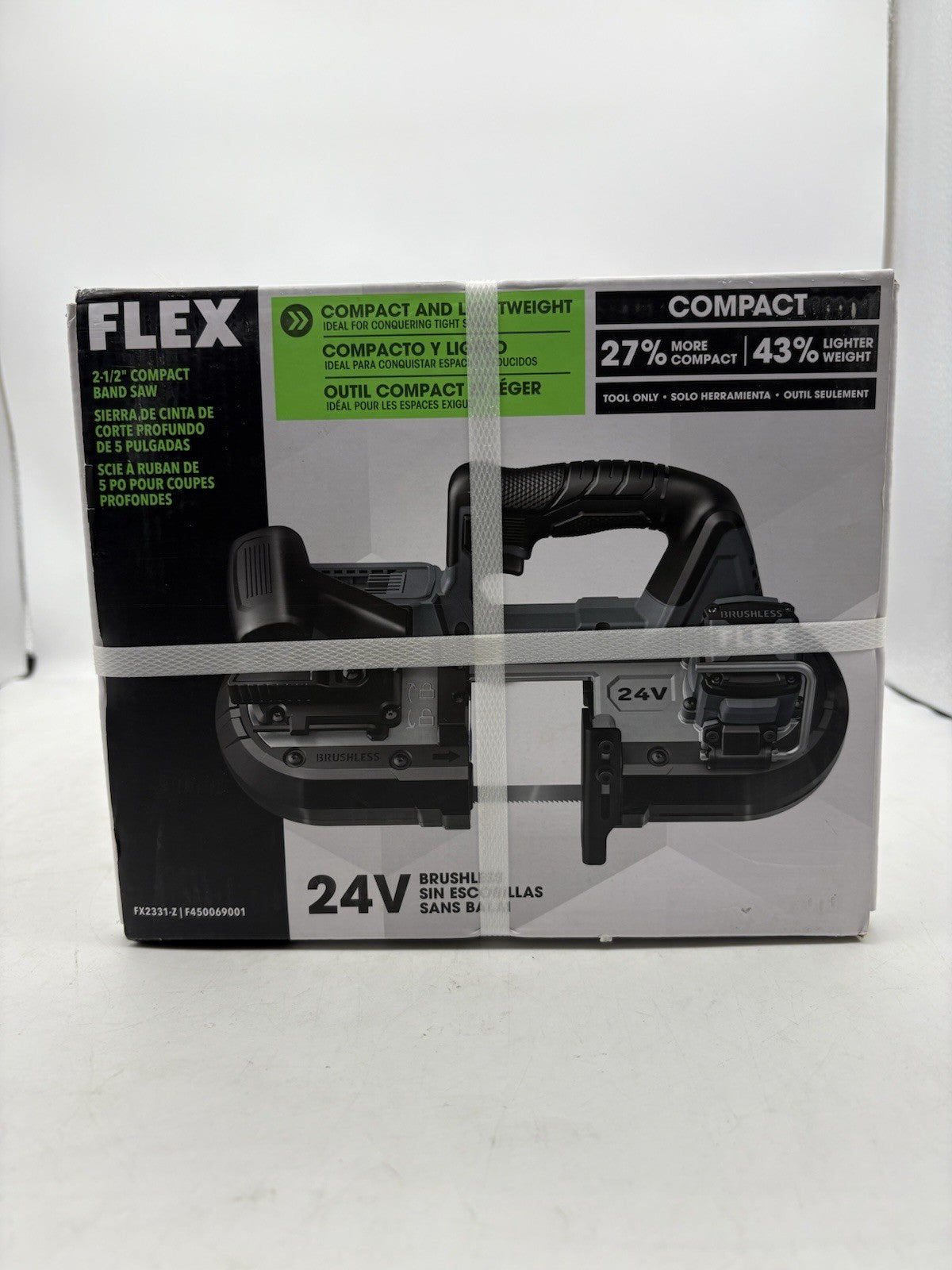 Flex FX2331-Z 24-Volt Cordless 2-1/2-in. Compact Band Saw Bare Tool