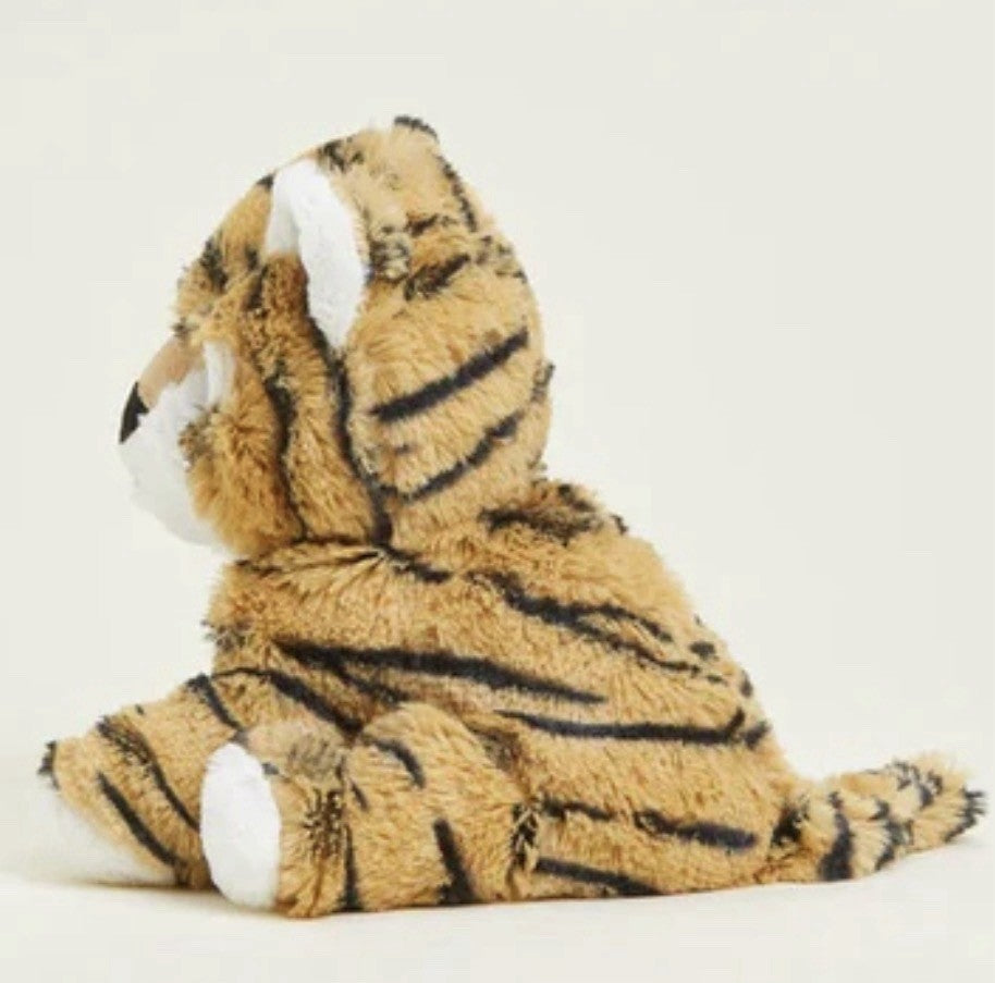 Warmies Weighted Tiger Plush Cat Therapy Microwavable Heat Stuffed Animal NWT