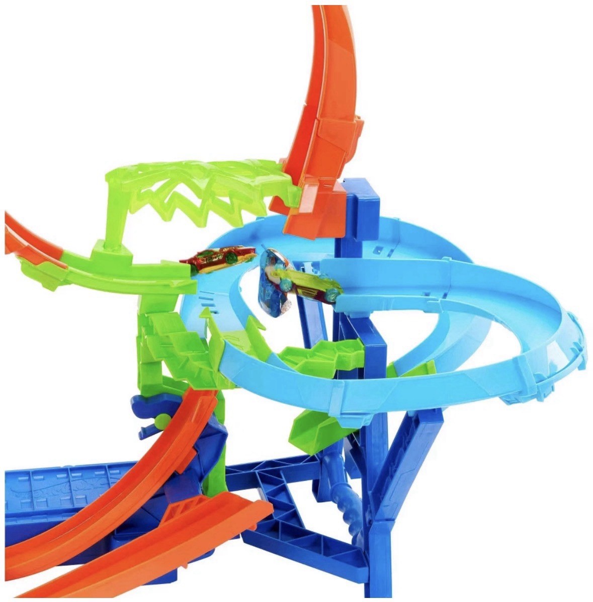 Hot Wheels Action Mid-Air Multi-Crash Toy Vehicle Playset - 37pk