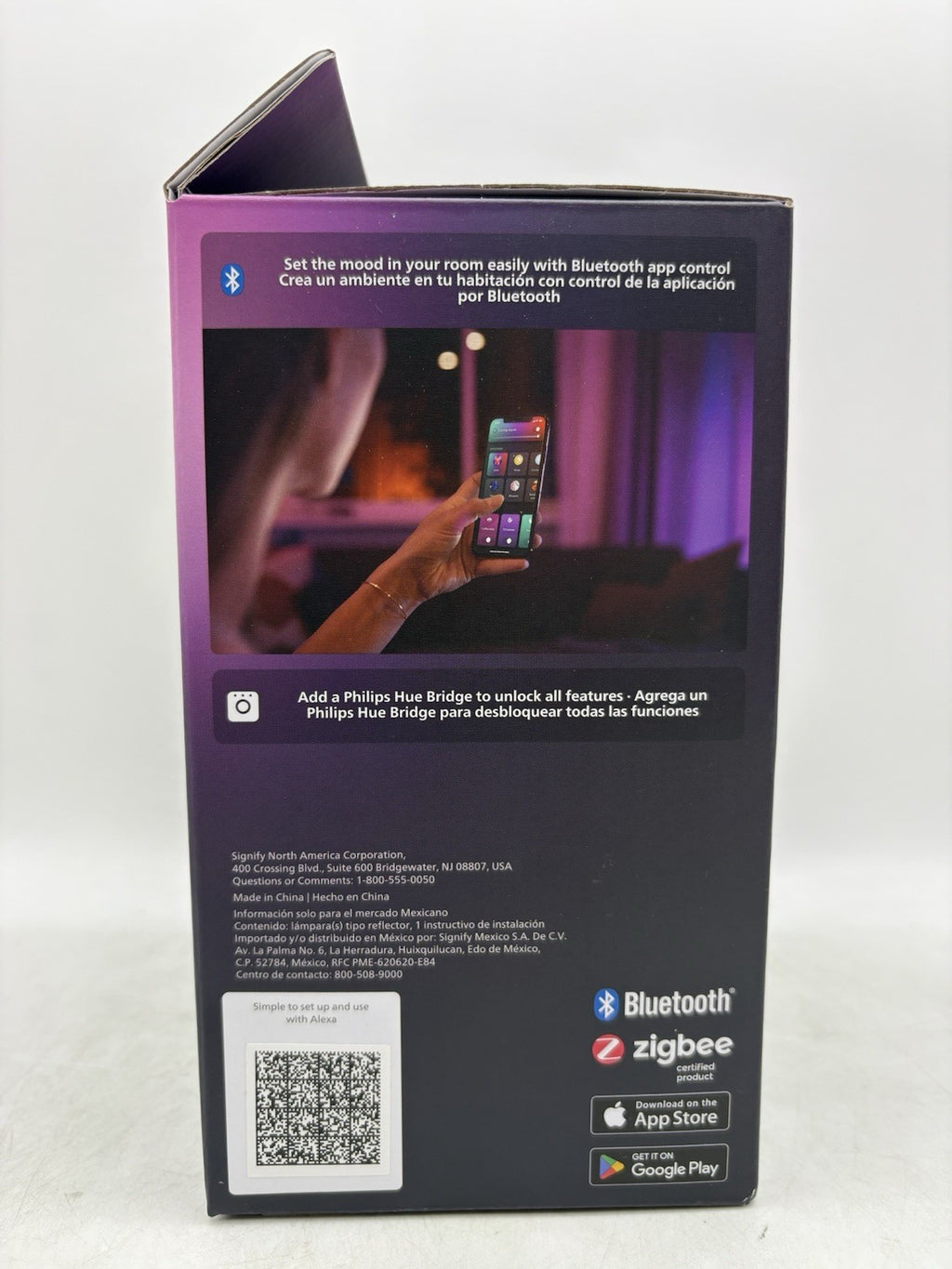 Philips Hue (White and Color) 85W E26 Smart LED (2 Pack) 578096 8091OB