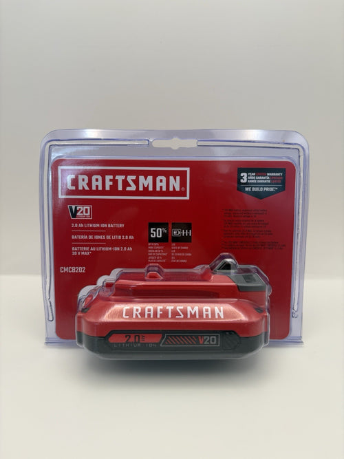 Craftsman CMCB202 20V 2.0Ah Lithium Ion Battery