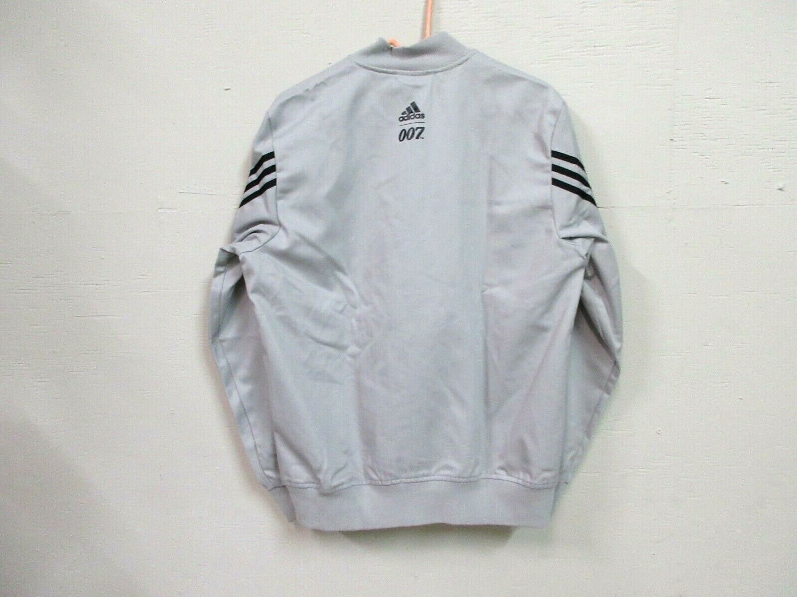 Adidas x James Bond Jacket Safin Track 007 Grey Full Zip GN6884 Men’s Sz M NWT