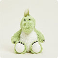 Warmies Green Dinosaur - Plush Stegosaurus Microwavable Freezable Lavender Scent