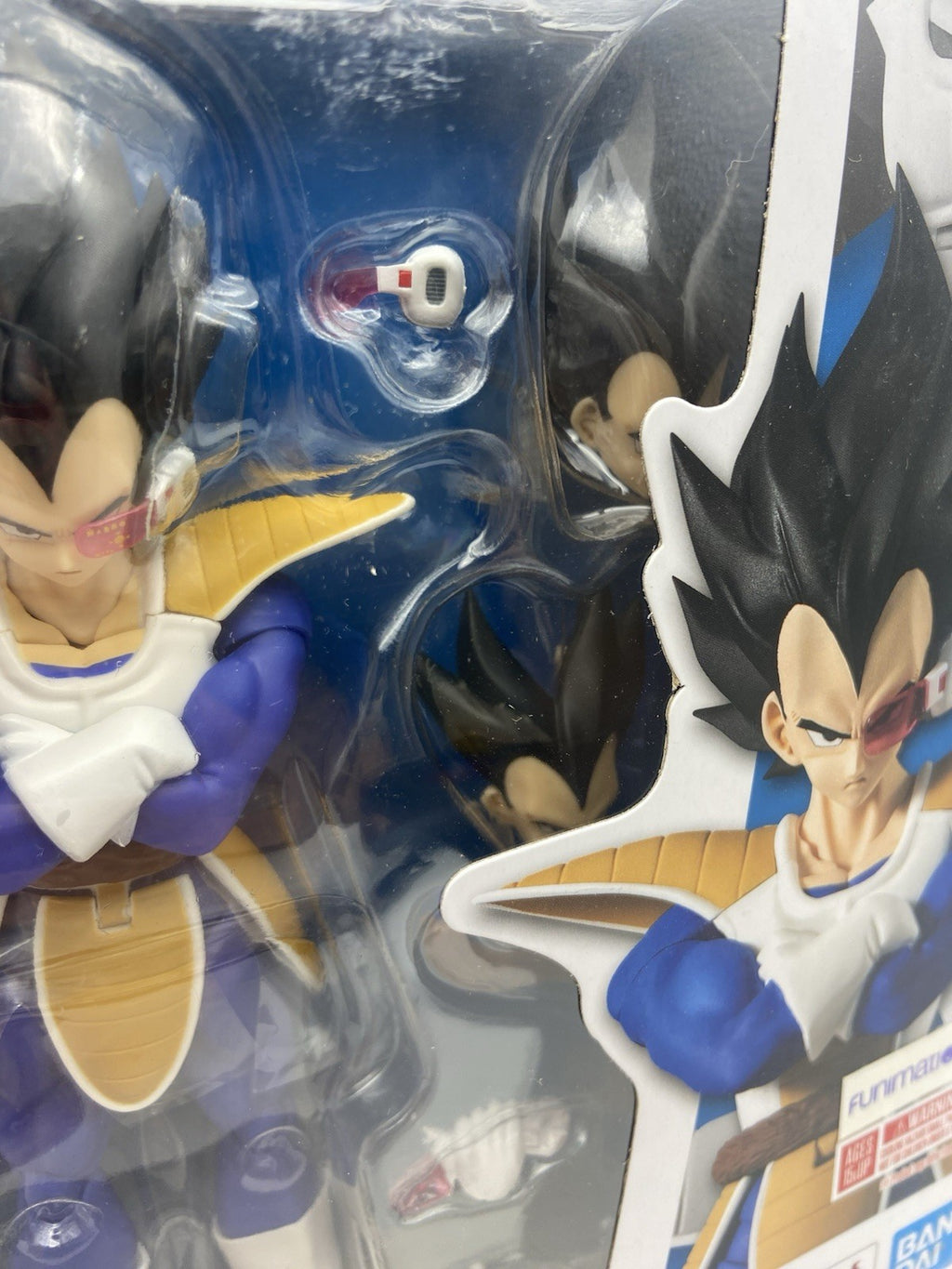 Bandai S.H.Figuarts Dragon Ball Z Vegeta Scouter 2.0 Action Figure DBZ