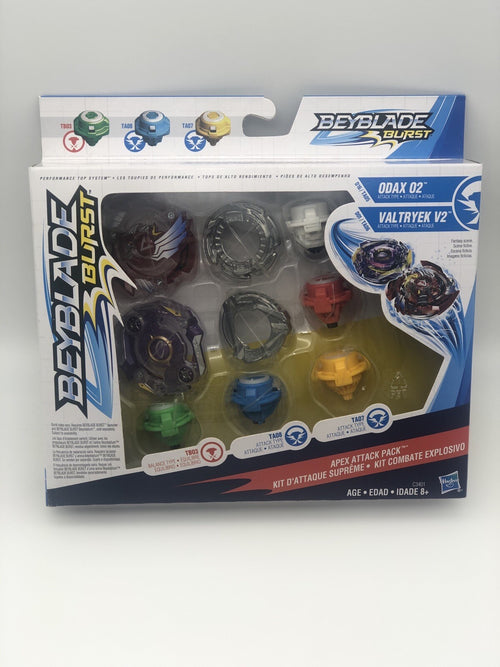 Beyblade Burst Performance Apex Attack Pack Odax 02 Valtryek V2 Exclusive
