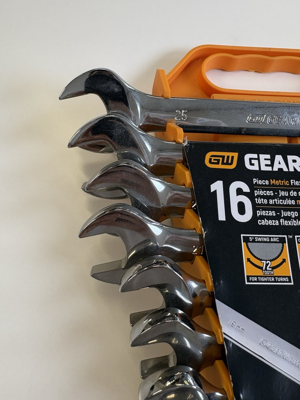 GearWrench 9902D 16 Piece Combination Wrench Set Open Box