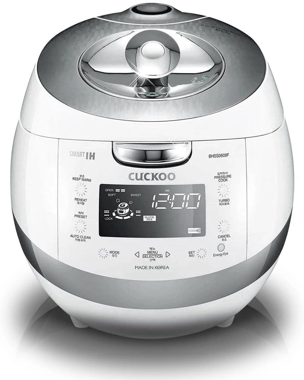 New Cuckoo Induction Heating Pressure 6-Cup Rice Cooker and Warmer CRP-BHSS0609F