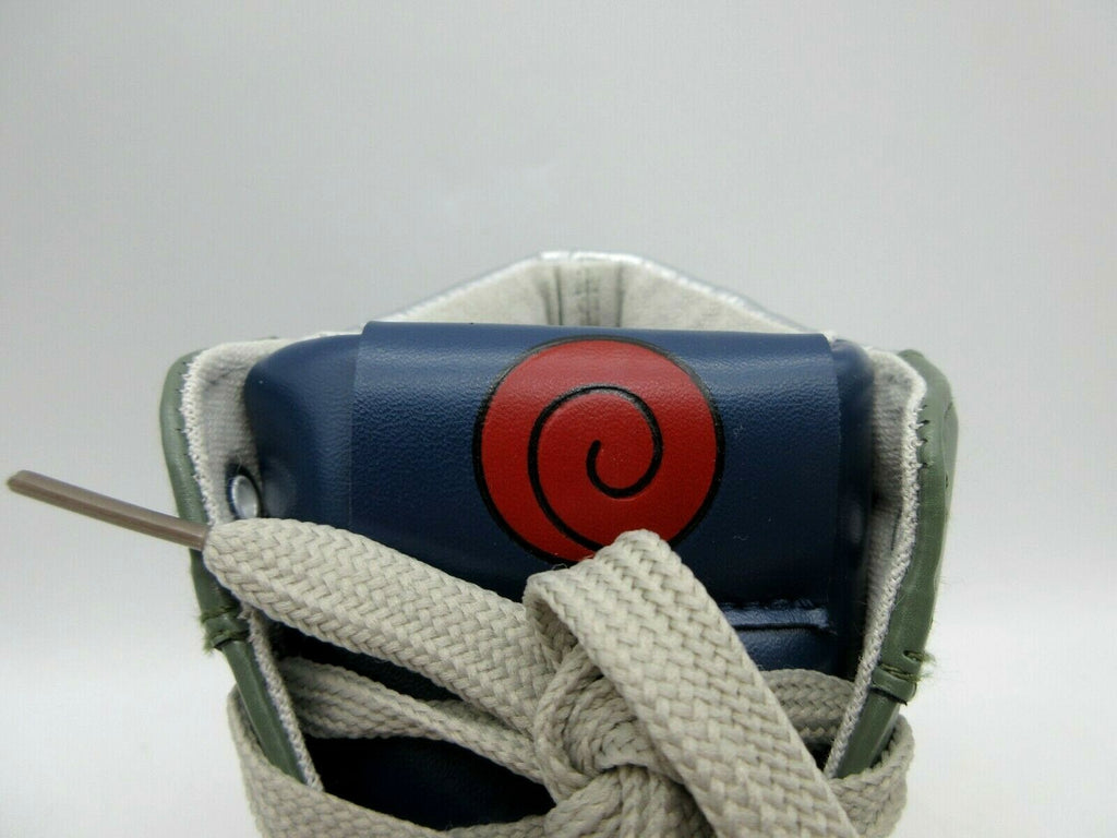 Naruto Shippuden Kakashi Run Hi-Top Sneakers Shoe Size 8 Anime 