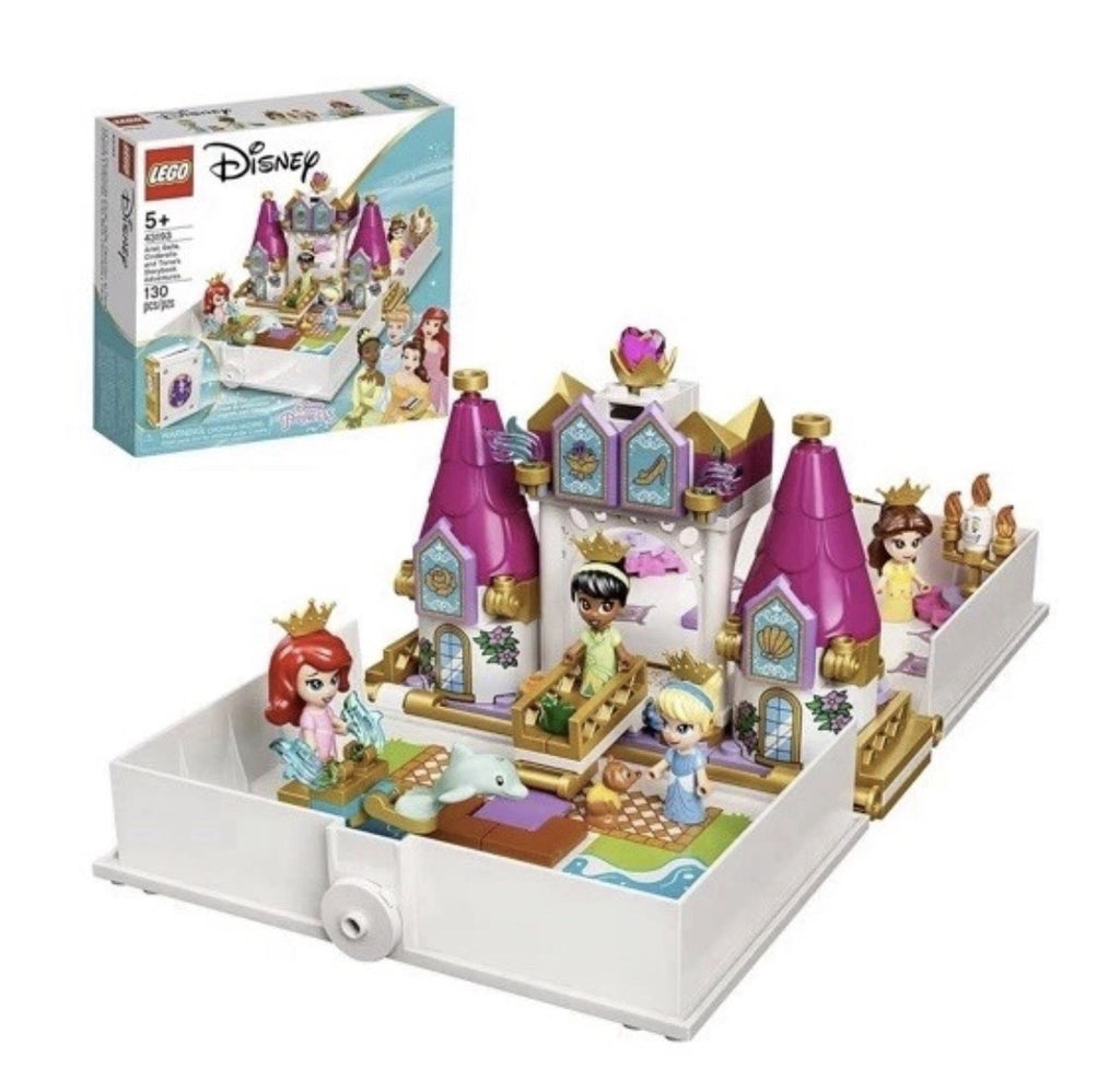 LEGO Disney Princess: Ariel Belle Cinderella & Tiana's Storybook 43193