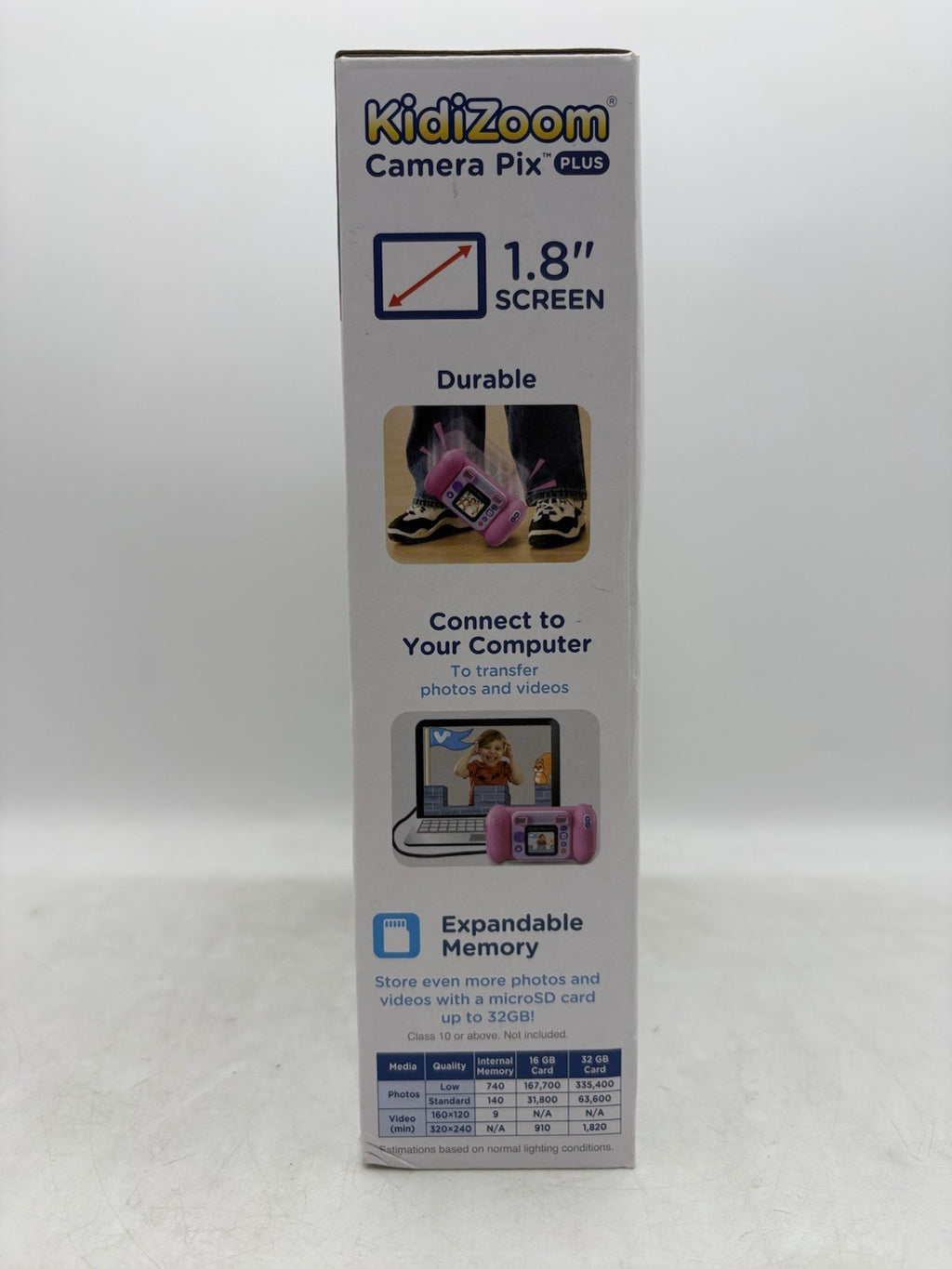 VTECH KidiZoom Camera Pix Plus Kids Digital Camera / Video Camera - Pink