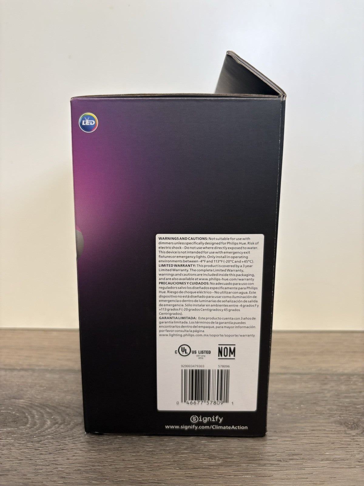 PHILIPS Hue (White and Color) 85W E26 Smart LED (2 Pack) 578096 - NEW & SEALED
