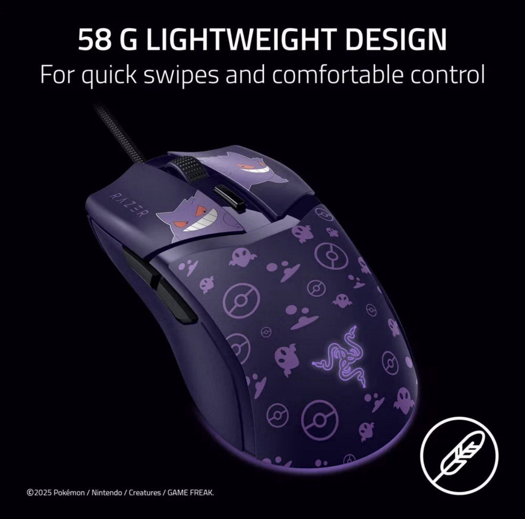 Razer Cobra Pokemon Gengar Edition Gaming Mouse