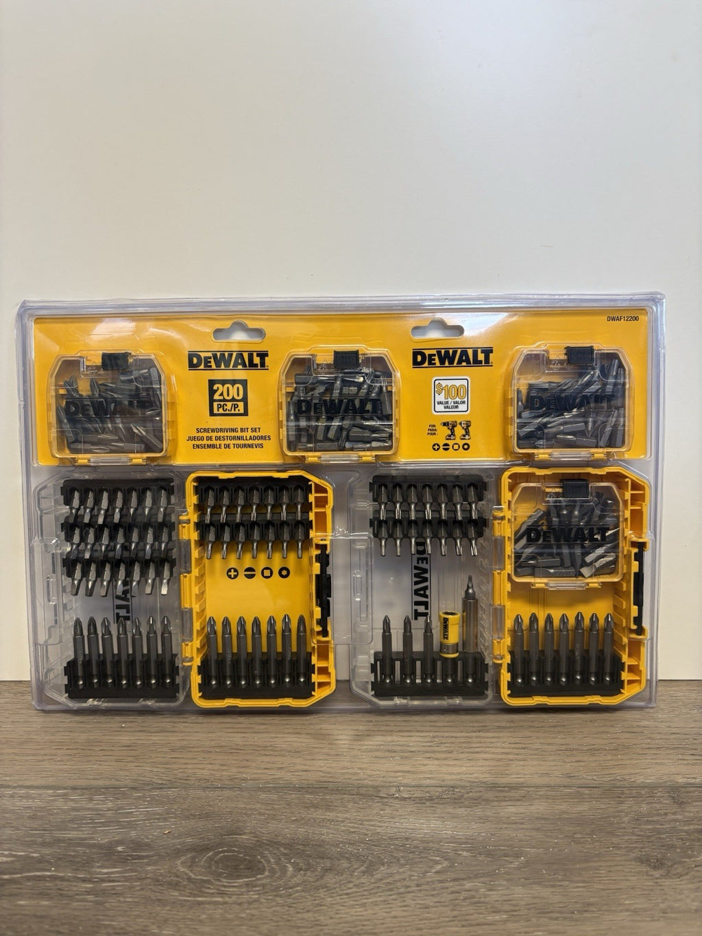 DeWalt 200 Pc. Screwdriving Bit Set DWAF12200