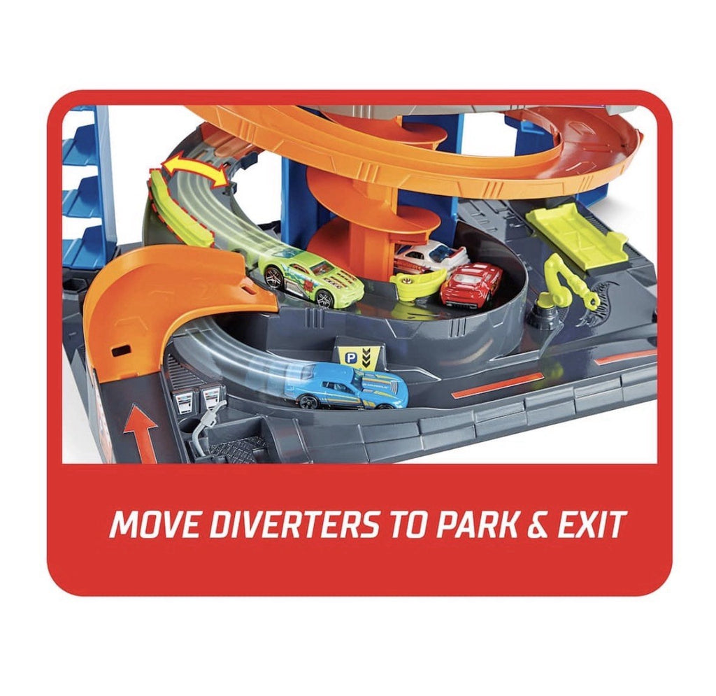 Hot Wheels City Mega Garage Car Vehicle Playset NEW