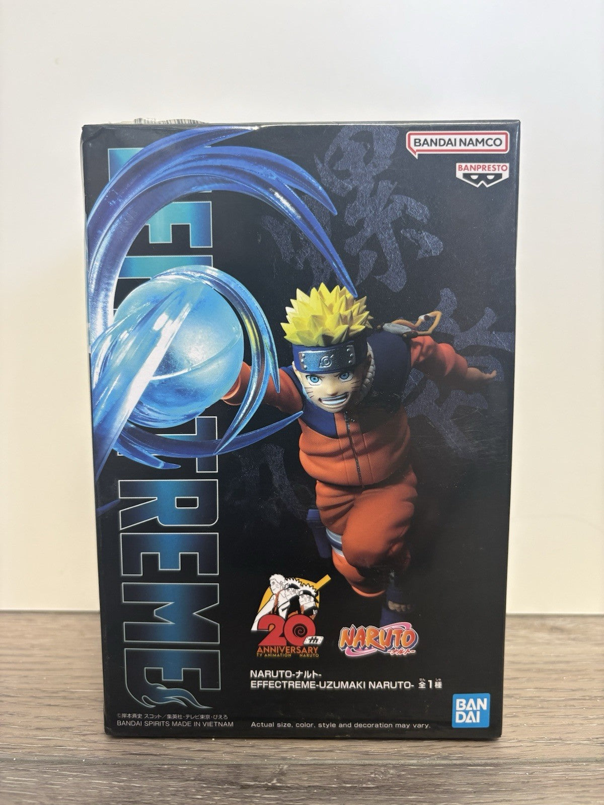 Bandai Namco Banpresto Naruto Effectreme Uzumaki Naruto 7" Figure New