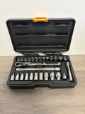 GearWrench 891427 27 Pc. 1/4" 6pt Pass-Thru SAE Metric Mechanics Tool Set