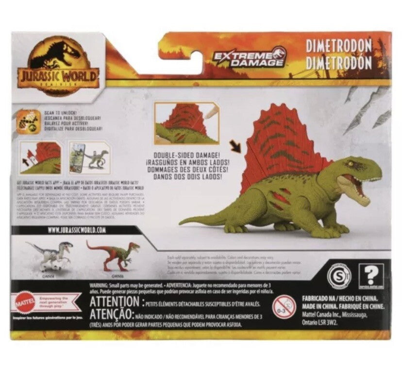 Jurassic World Dominion Dimetrodon Extreme Damage New