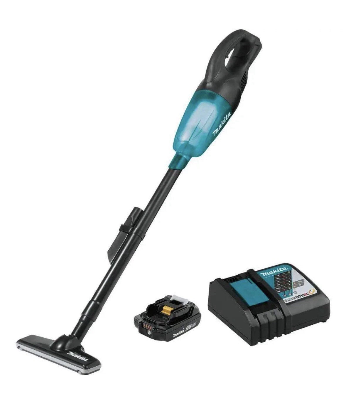 Makita Vacuum kit 18-volt li-ion convertible Handheld Compact Cordless 2.0 ah
