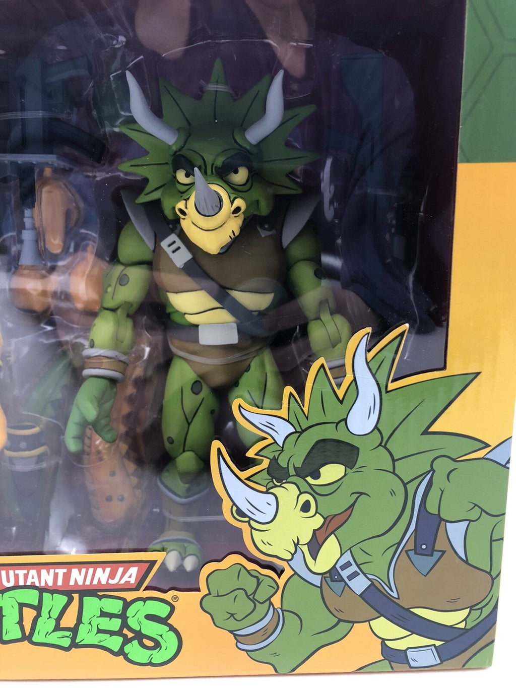 NECA Teenage Mutant Ninja Turtles TMNT ZARAX and ZORK Triceraton Target Figures