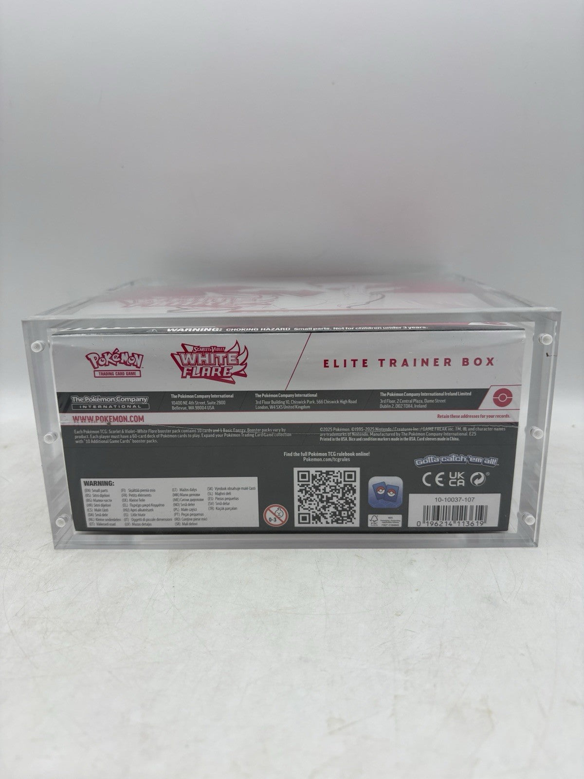 Pokemon ETB Display Magnetic Case Protector Elite Trainer Box High Quality