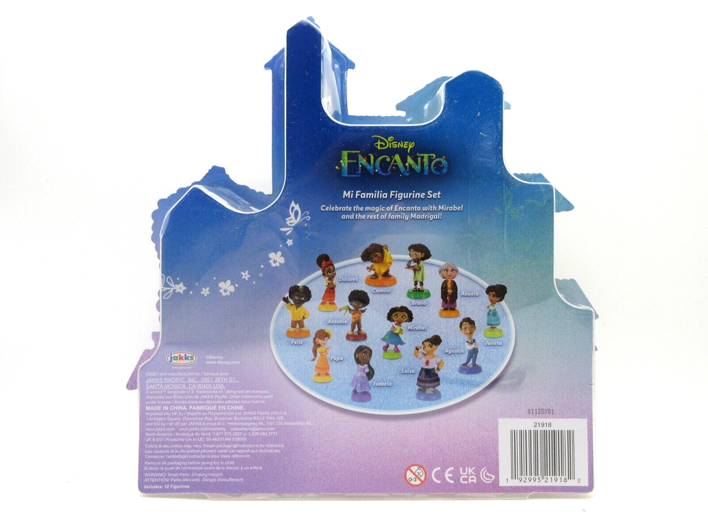 Brand New Disney's Encanto Movie Mi Familia 12 Toy Figure Set Figurines In-Hand