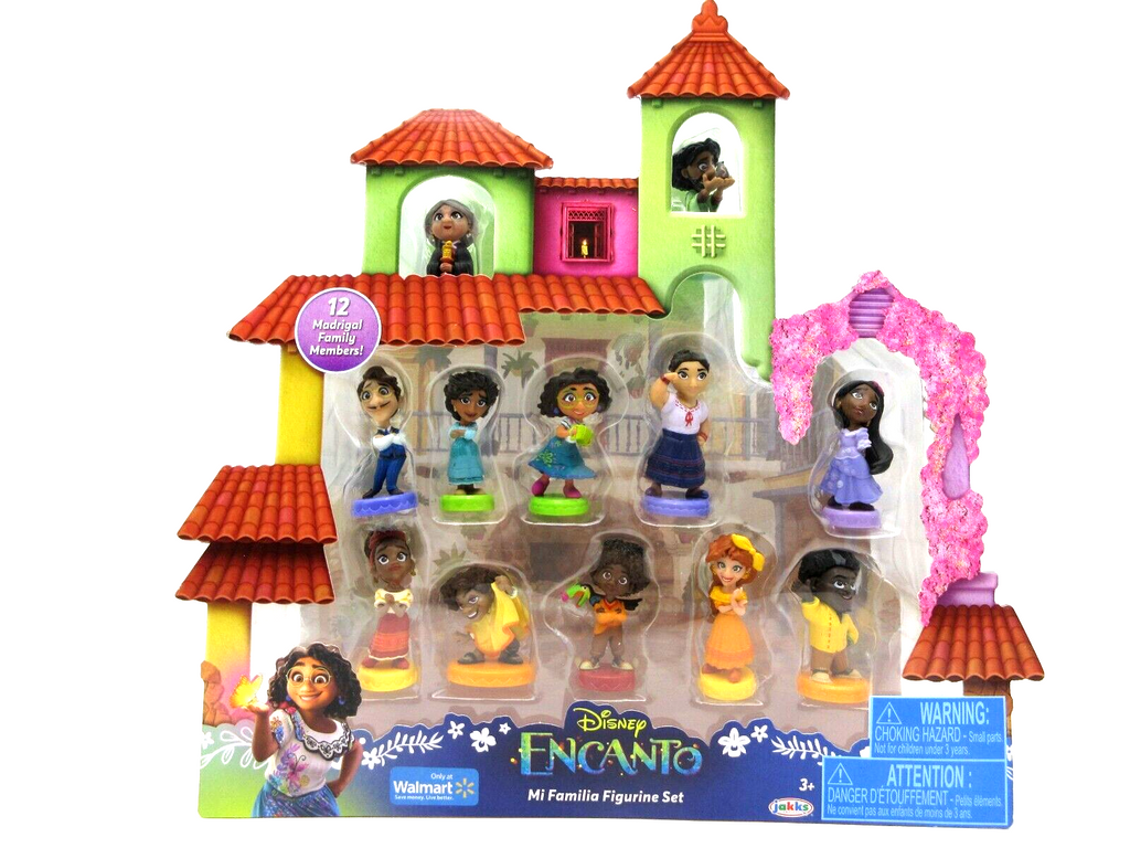 Brand New Disney's Encanto Movie Mi Familia 12 Toy Figure Set Figurines In-Hand