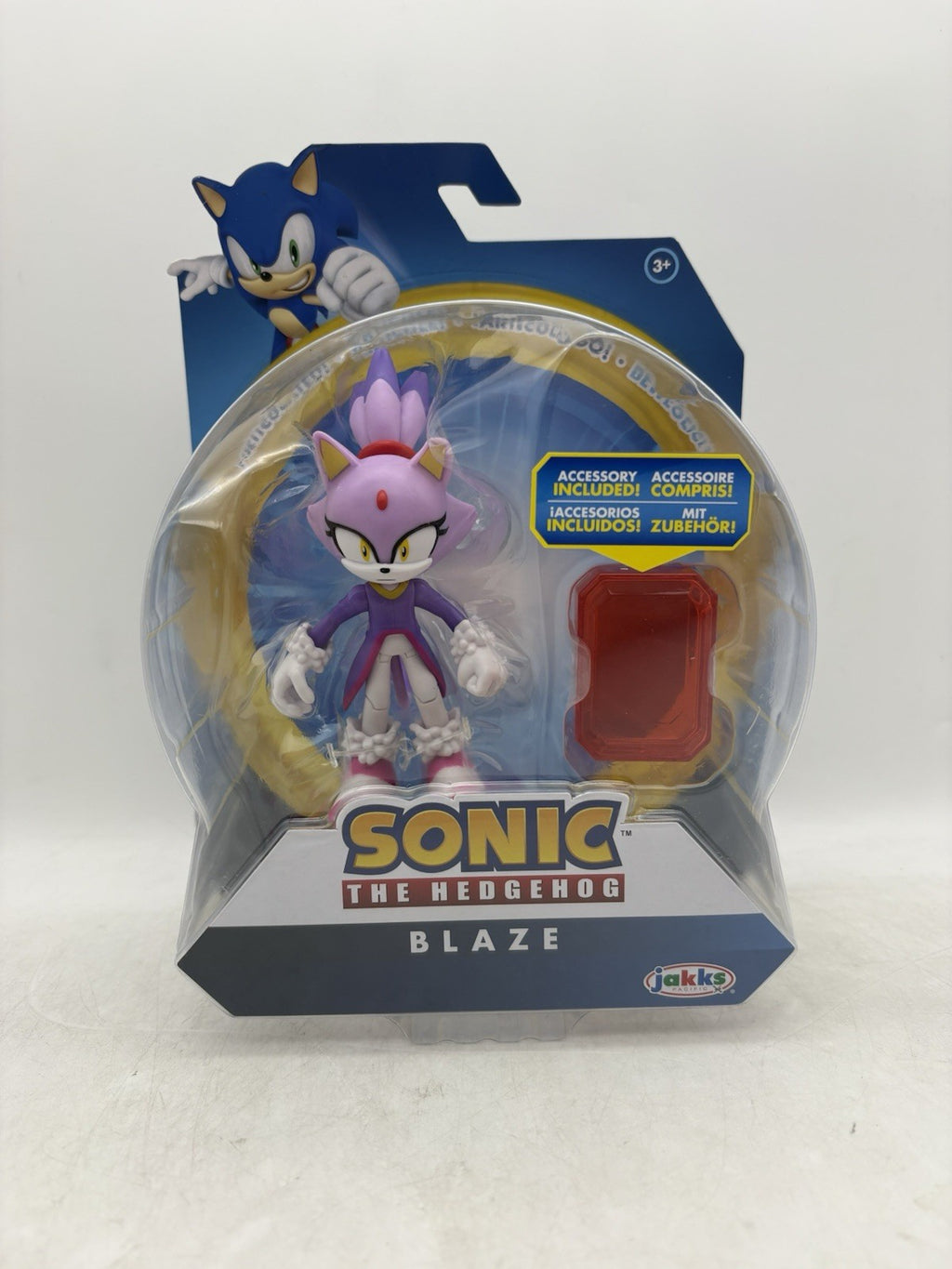 Jakks Pacific Sonic The Hedgehog Blaze 4in Action Figure - (41926)