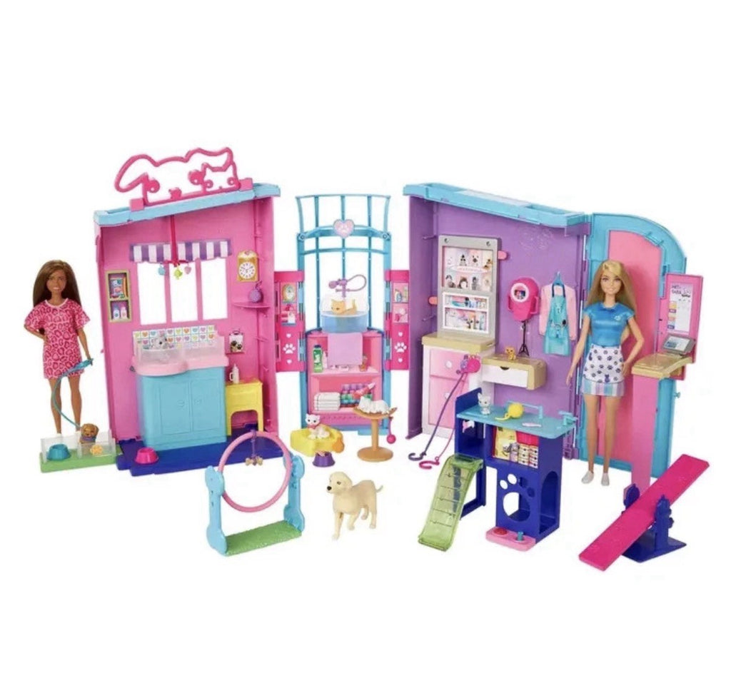 Mattel Barbie Pet Daycare Playset 30+ Accessories HRG81