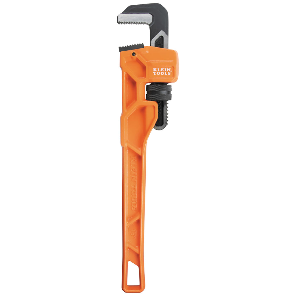 Klein Tools 68228 Adjustable Cast Iron Pipe Wrench, 18-Inch