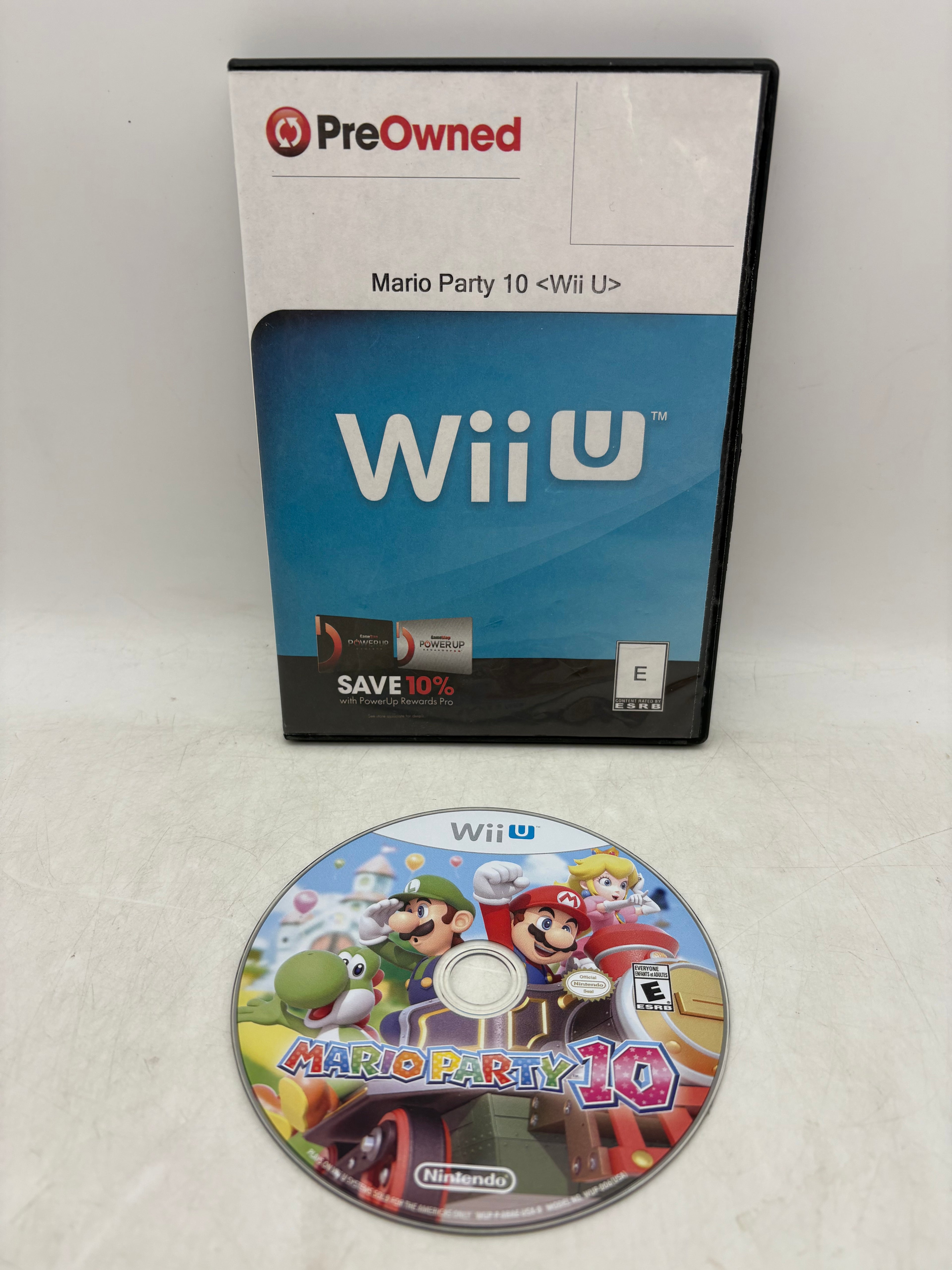 Mario Party 10 (Nintendo Wii U, 2015) Disc Only Authentic Tested & Works! A