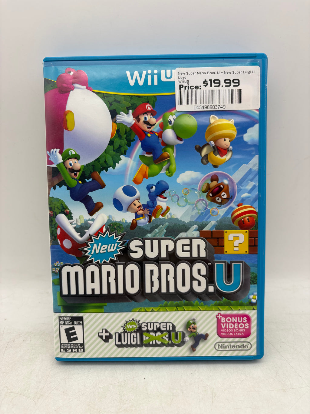Super Mario Bros. U with New Super Luigi U. (Nintendo Wii)
