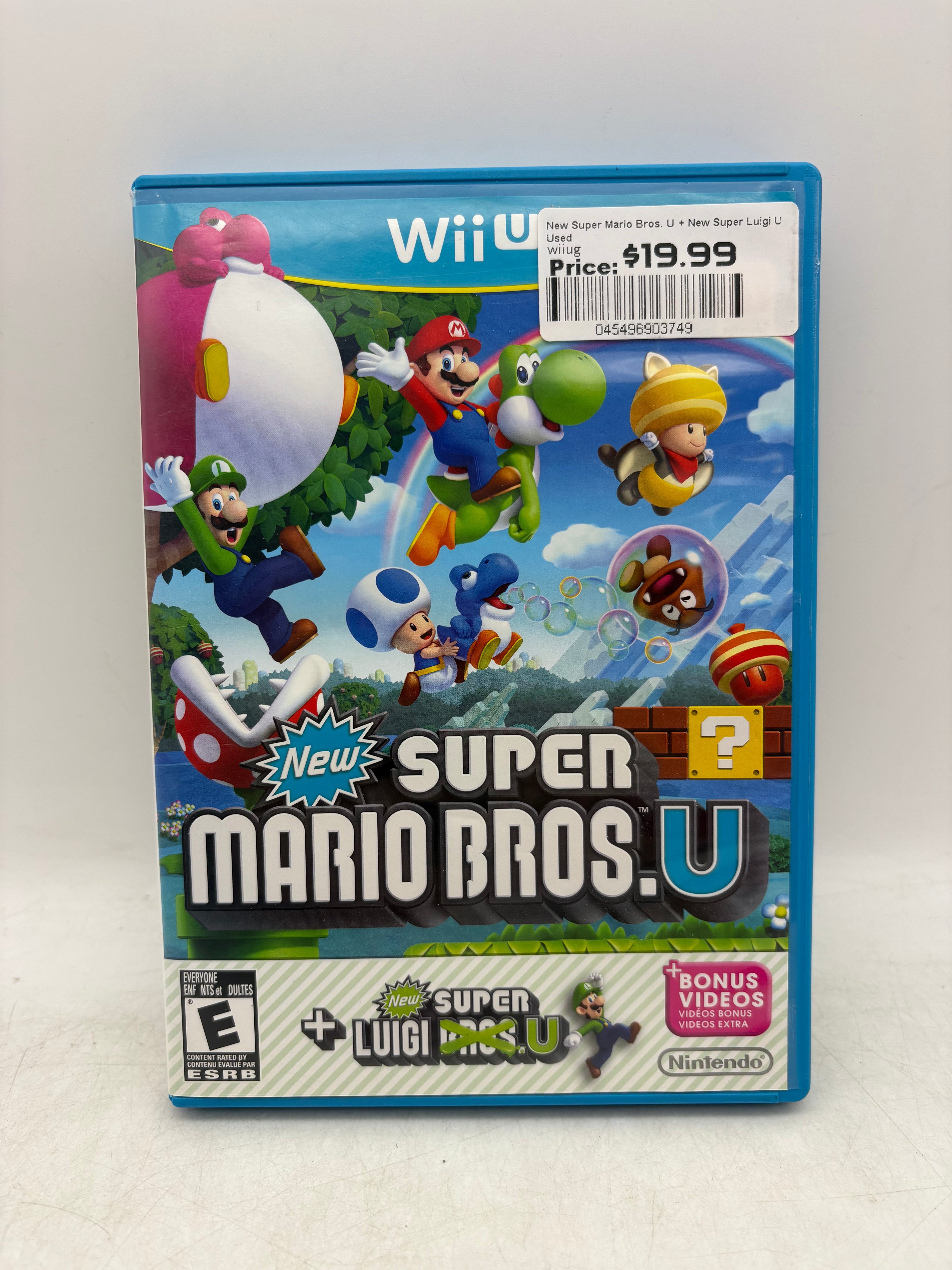 Super Mario Bros. U with New Super Luigi U. (Nintendo Wii)