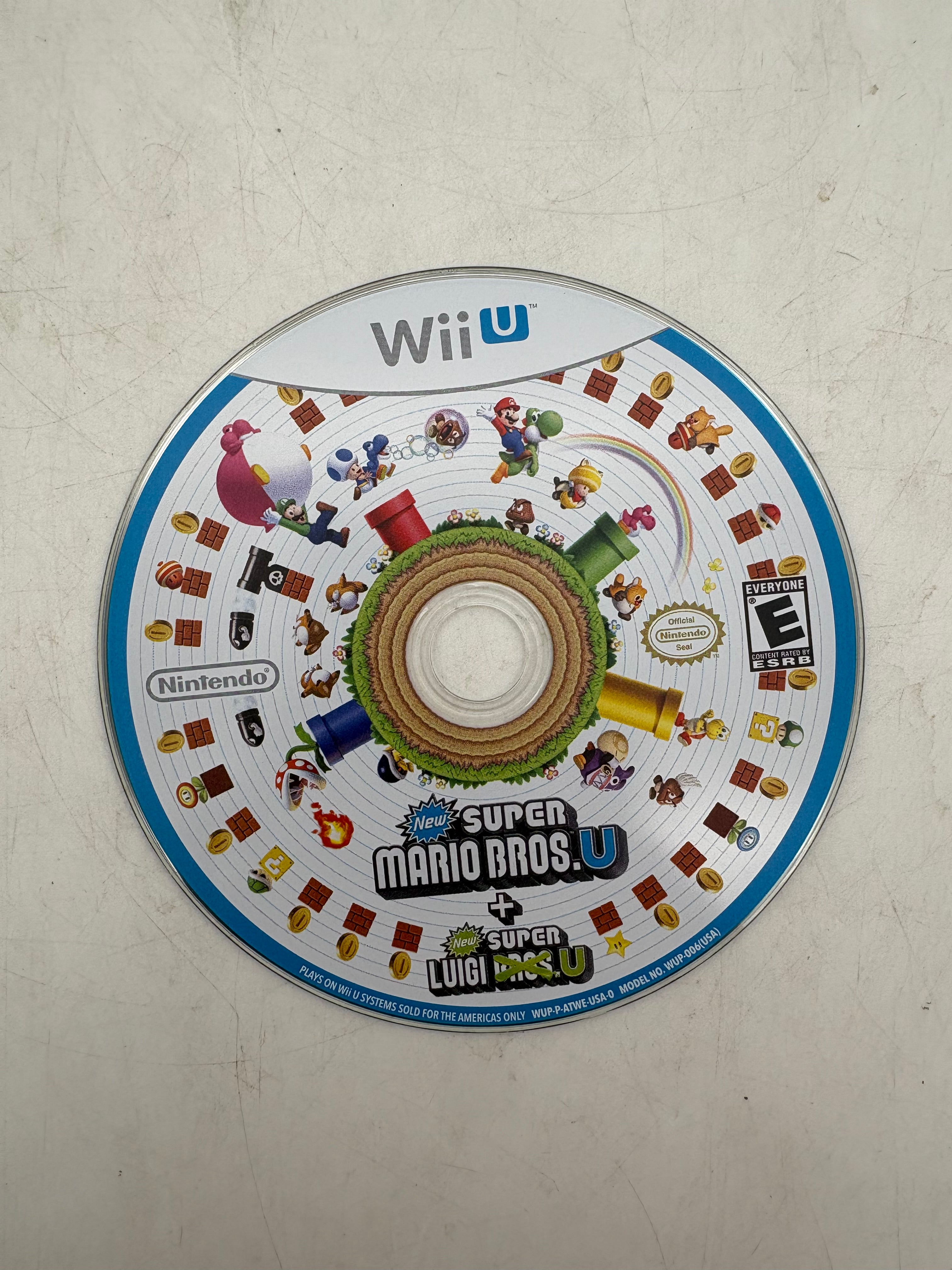 Super Mario Bros. U with New Super Luigi U. (Nintendo Wii)