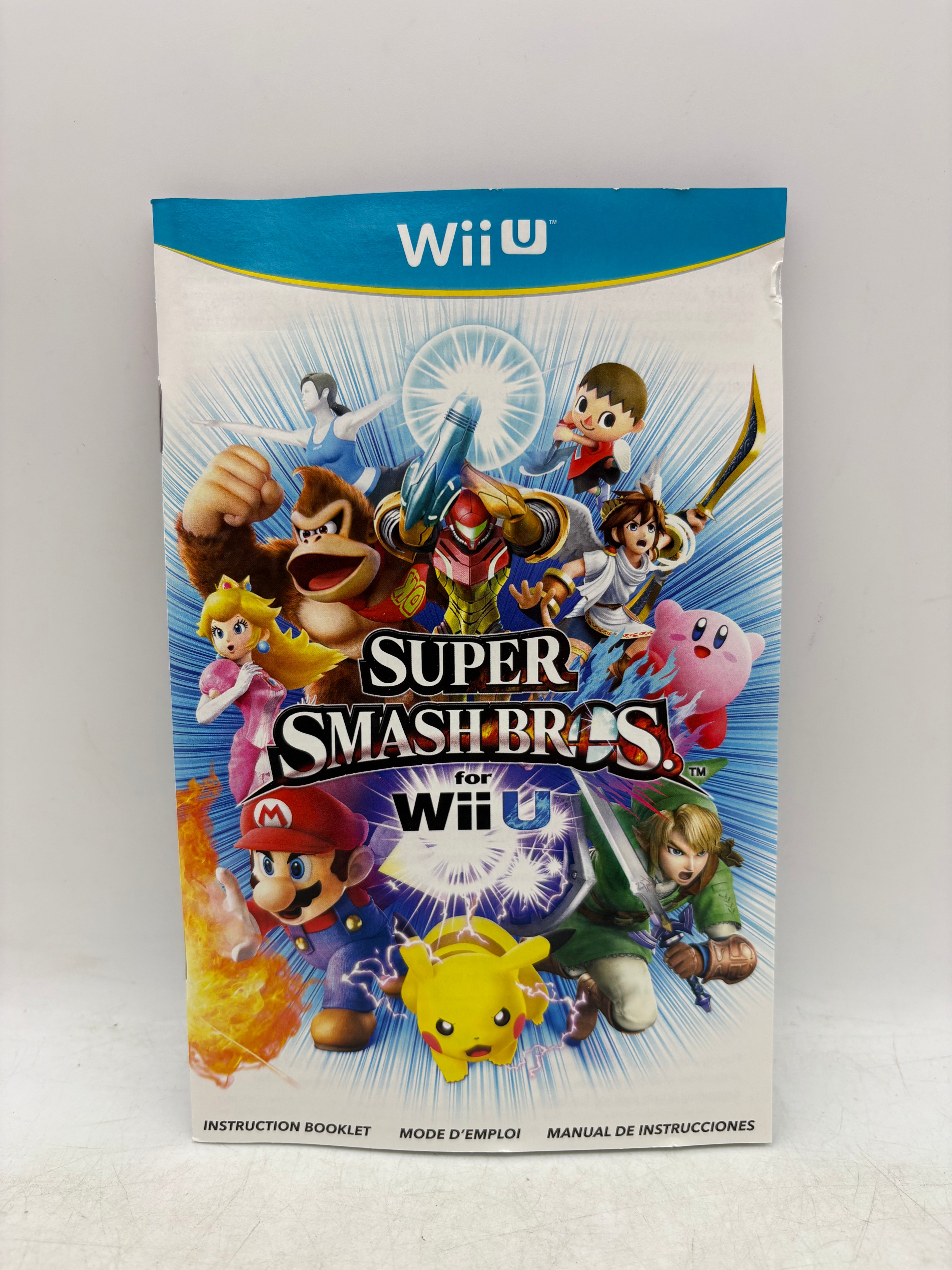 Super Smash Bros for Wii U Nintendo Wii U Complete CIB