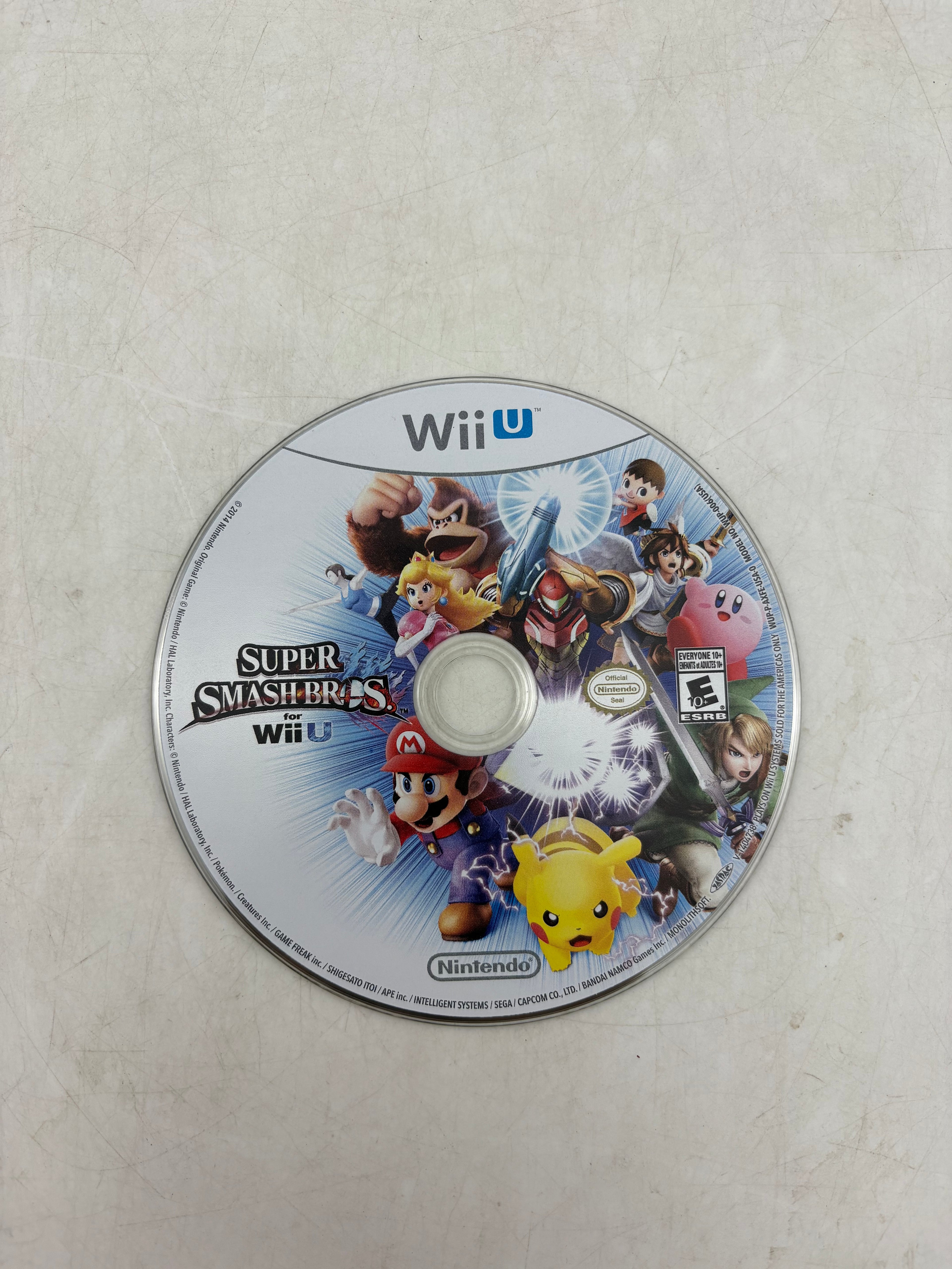 Super Smash Bros for Wii U Nintendo Wii U Complete CIB