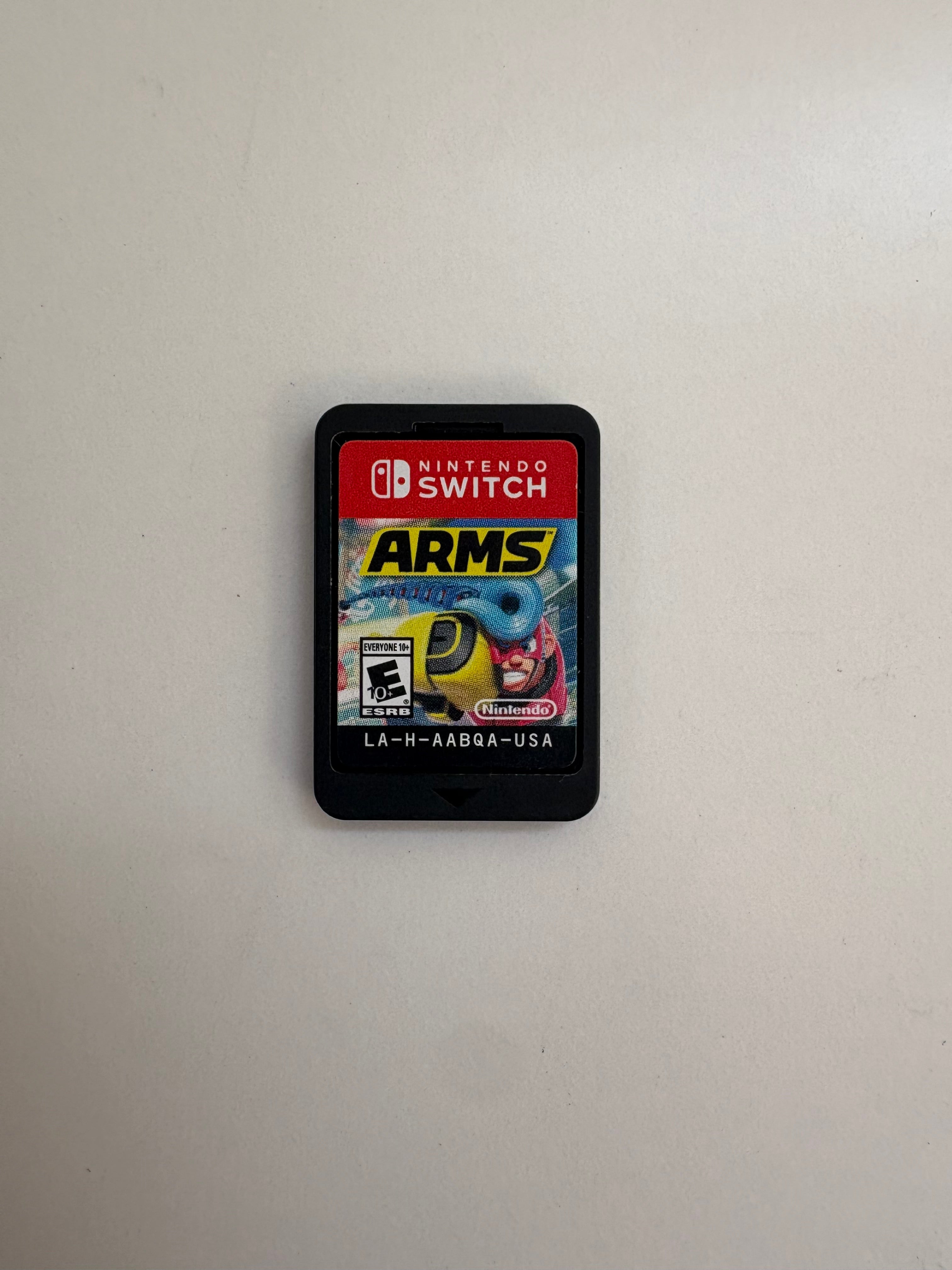 ARMS Nintendo Switch Cartridge Game Only - Tested & Working