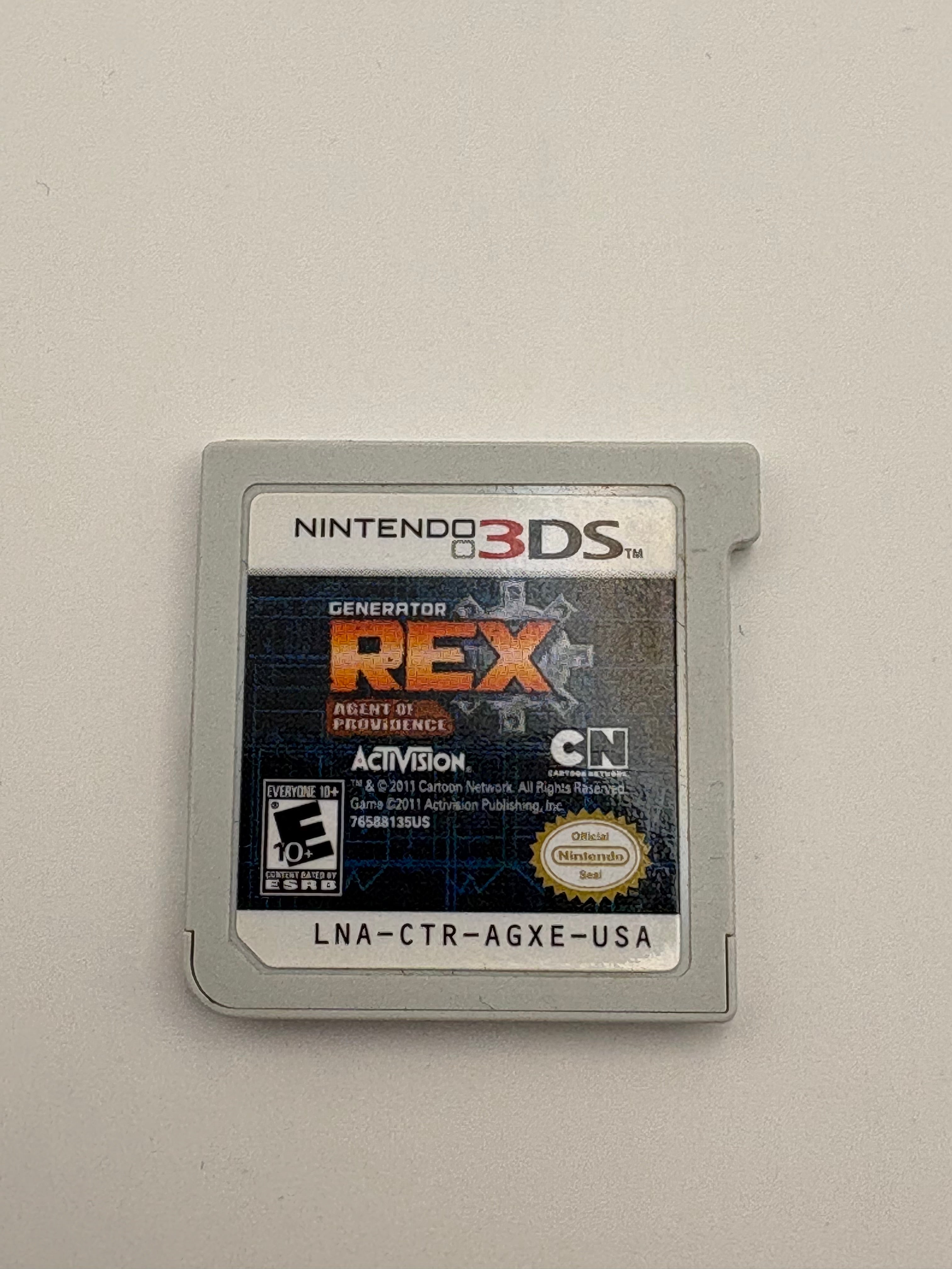 Nintendo 3DS Generator Rex Agent of Providence