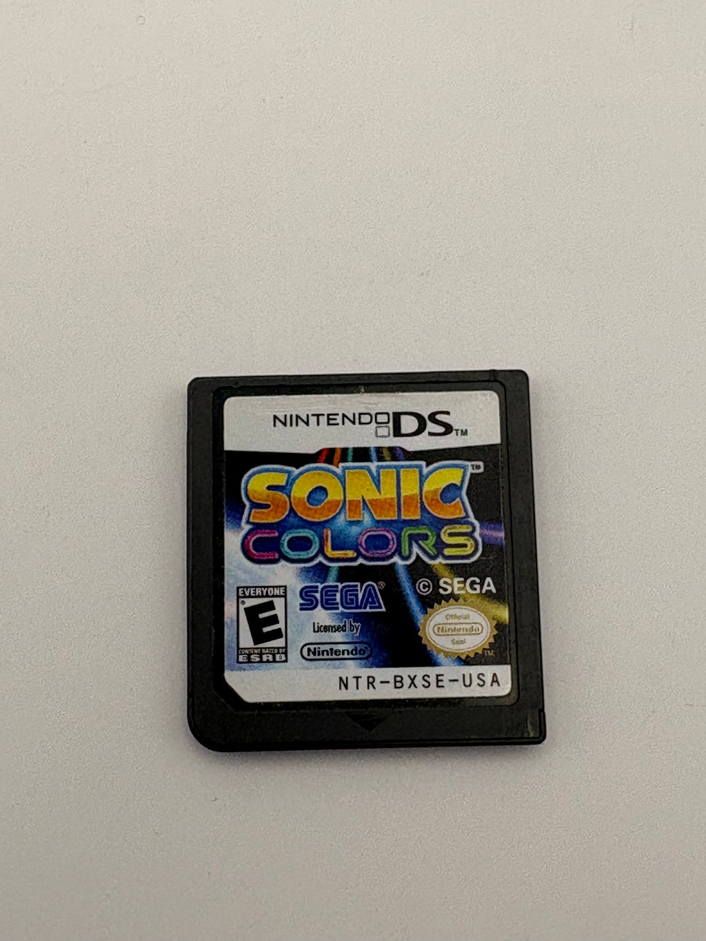 Sonic Colors Nintendo DS Game