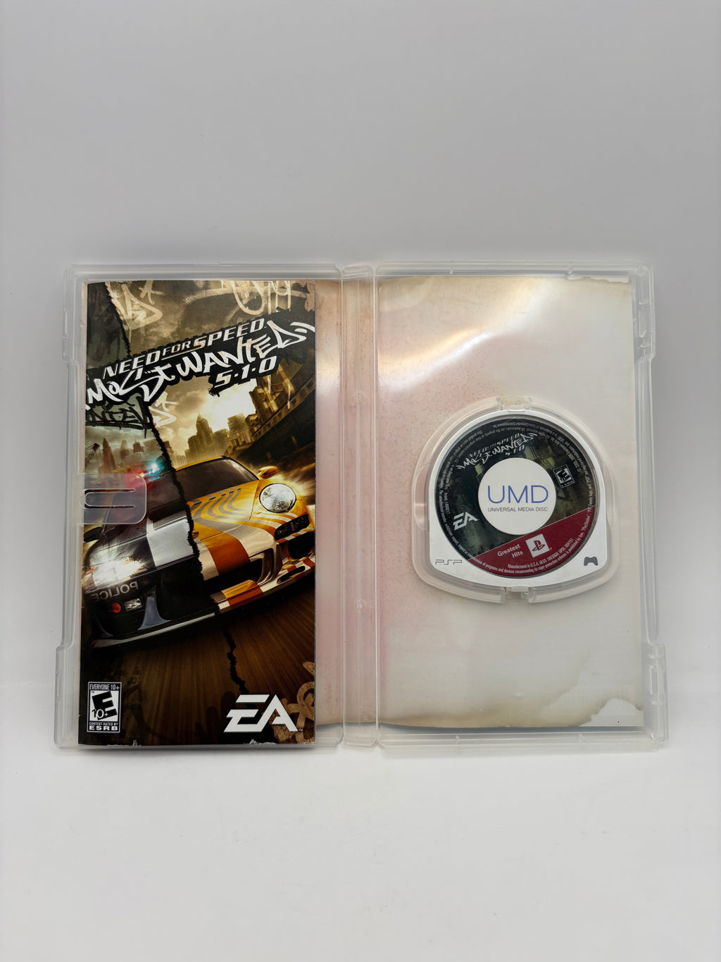 Need for Speed Most Wanted 510 PSP