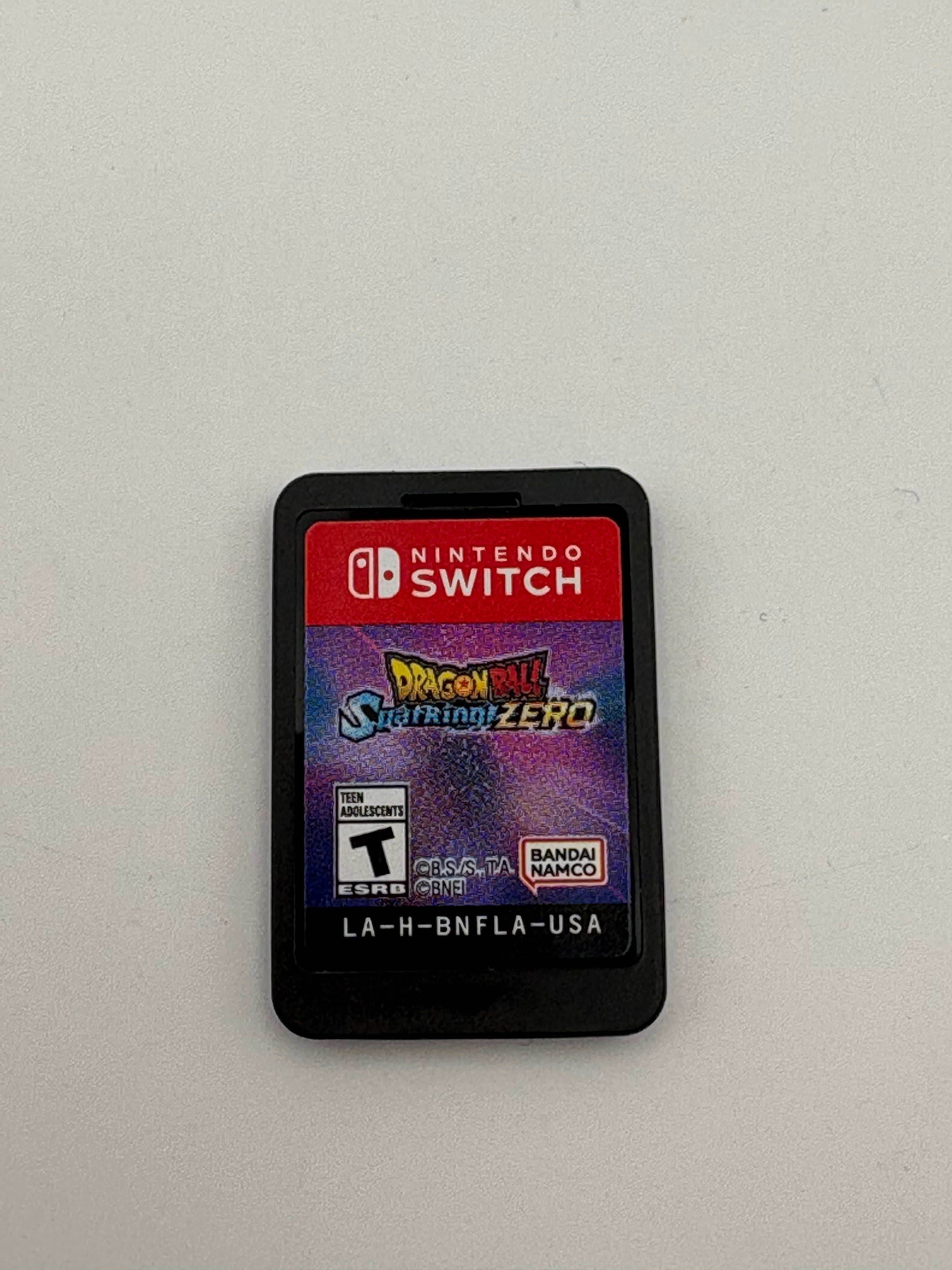 Nintendo Switch Dragonball Sparking Zero Cartridge Only