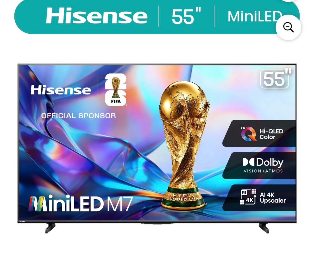 Hisense 55” M7 Series LED QLED 4K UHD Smart google TV