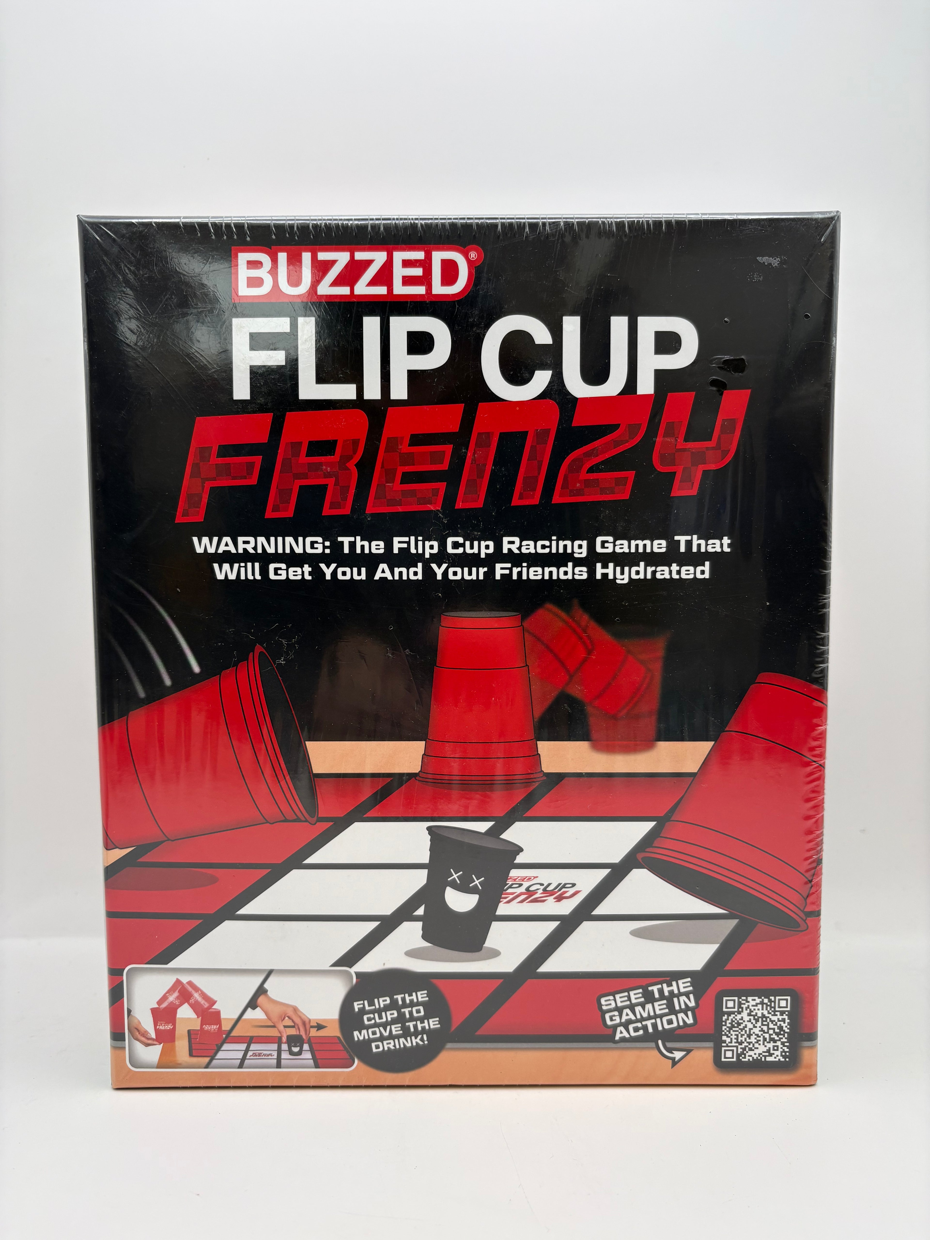 What Do You Meme? Buzzed Flip Cup Frenzy Drinking Board Game Ages 21+