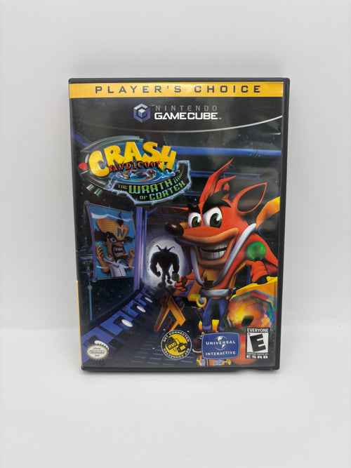 Crash Bandicoot the Wrath of Cortex Nintendo GameCube Complete In Box CIB
