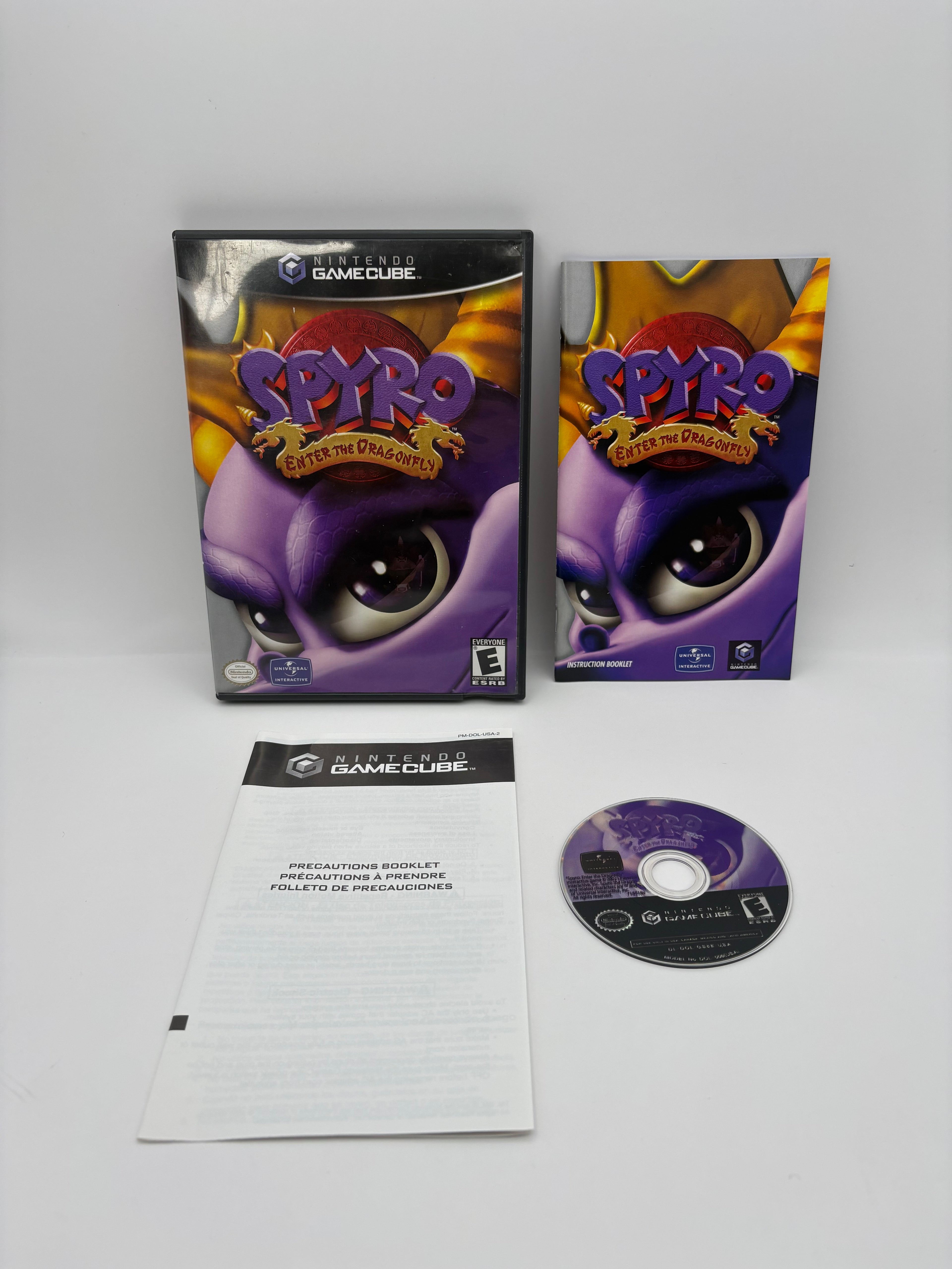 Spyro: Enter the Dragonfly Nintendo GameCube CIB