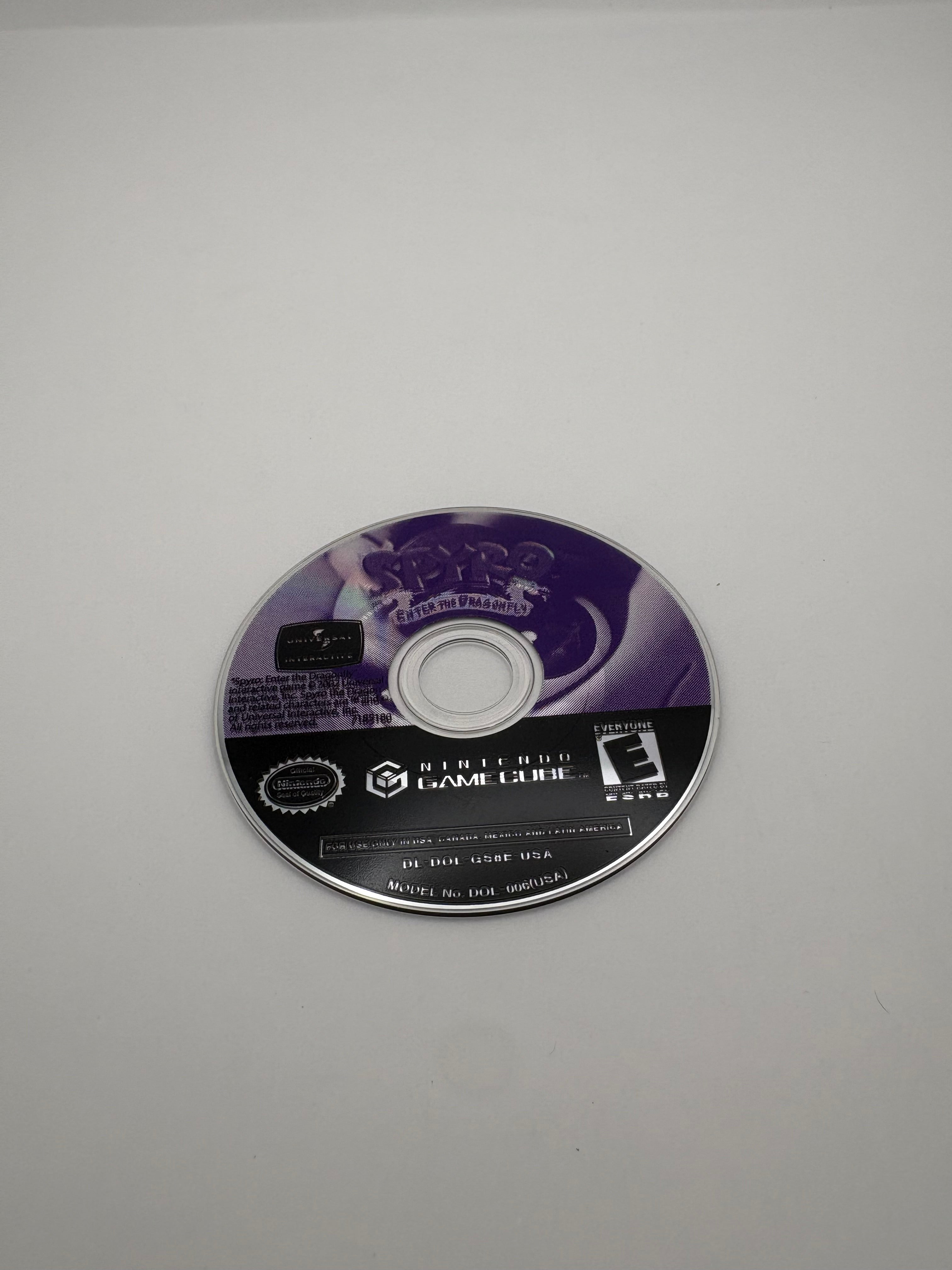 Spyro: Enter the Dragonfly Nintendo GameCube CIB