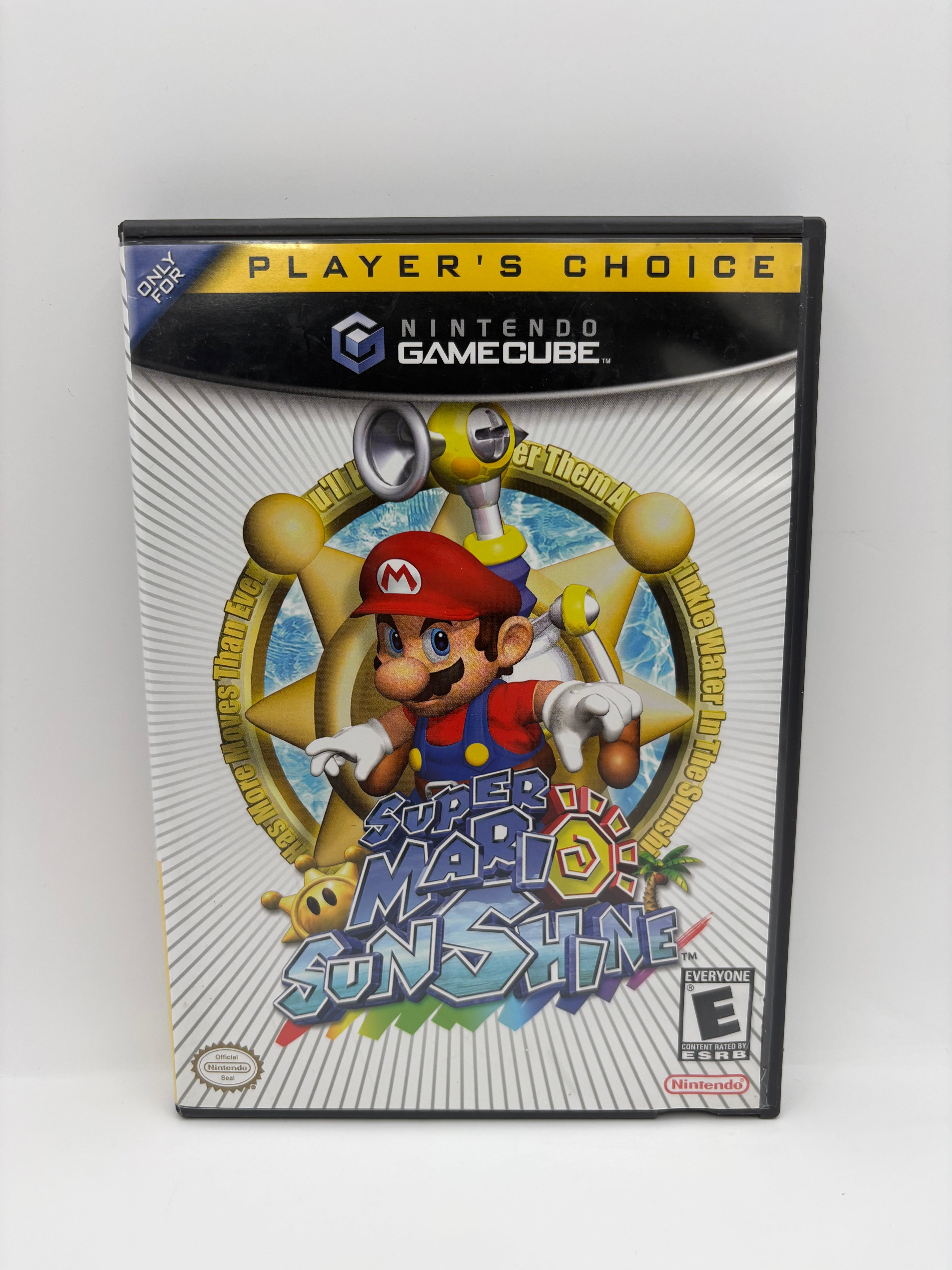 Super Mario Sunshine Nintendo GameCube Authentic Complete CIB