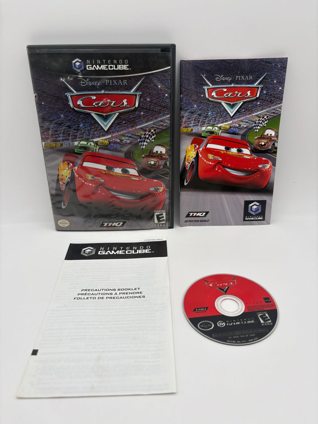 Cars Nintendo Gamecube Complete CIB With Manual
