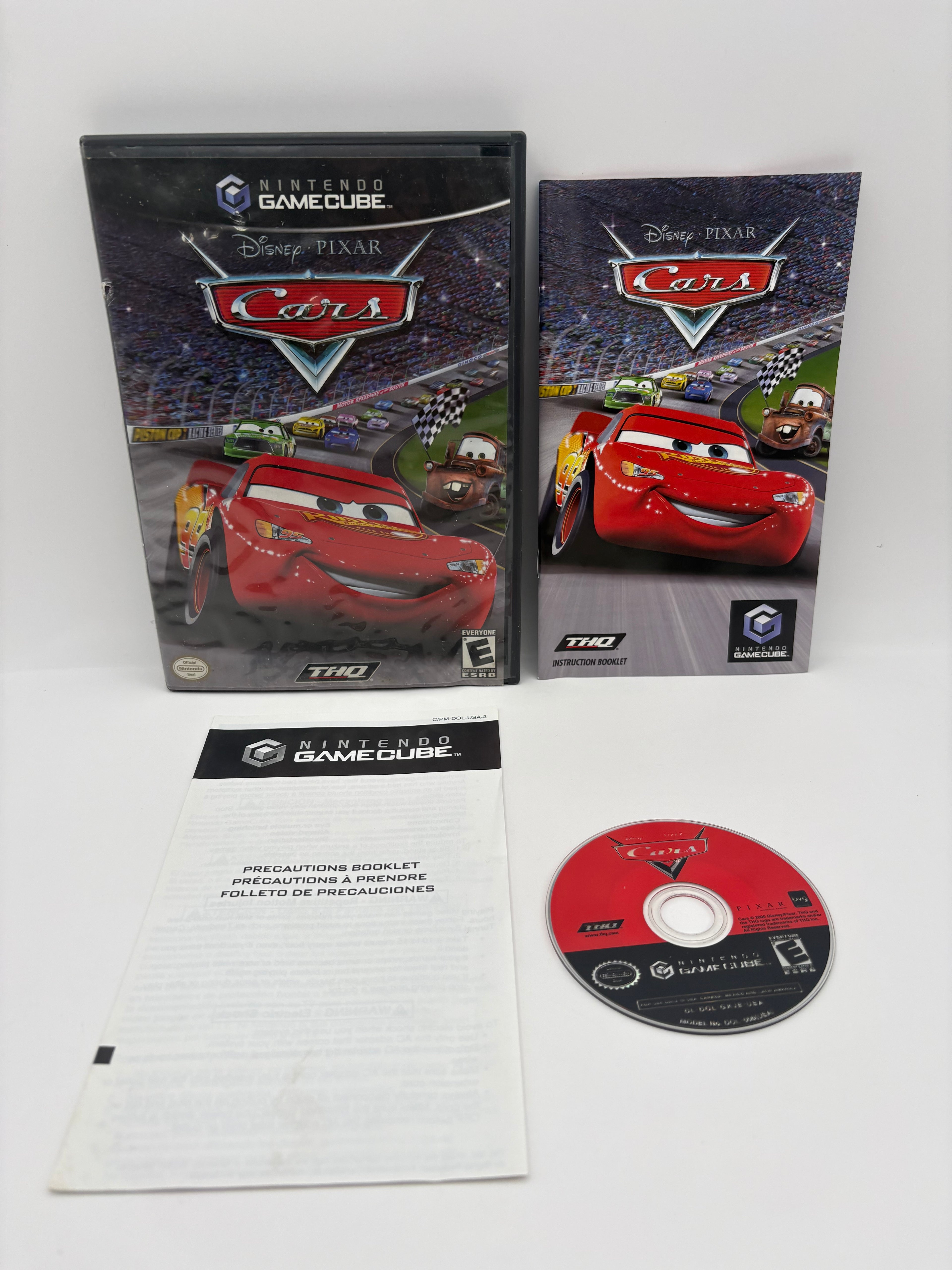 Cars Nintendo Gamecube Complete CIB With Manual