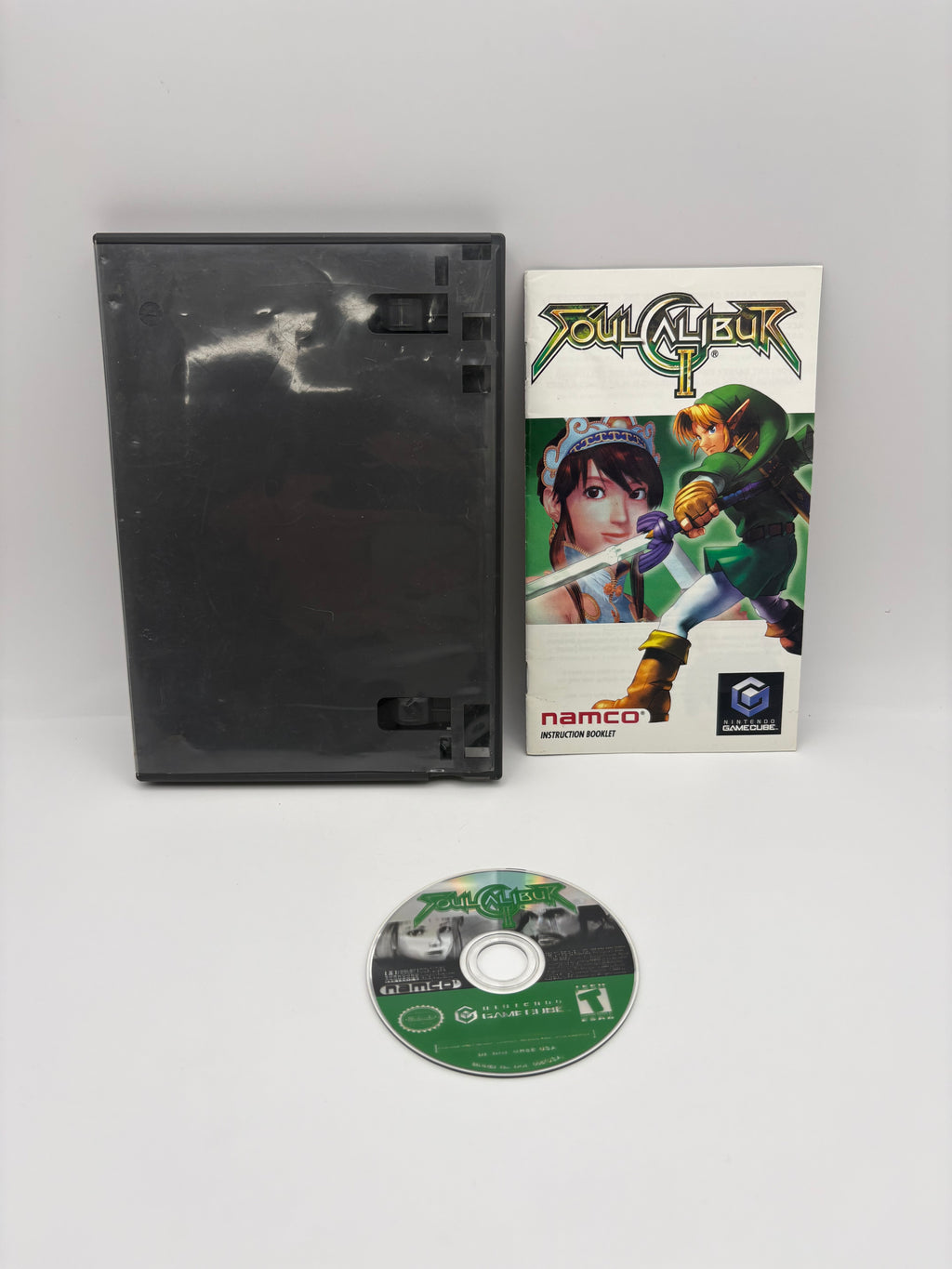 Namco Soul Calibur II Nintendo GameCube Fighting T 2003 NTSC Soul Calibur Series