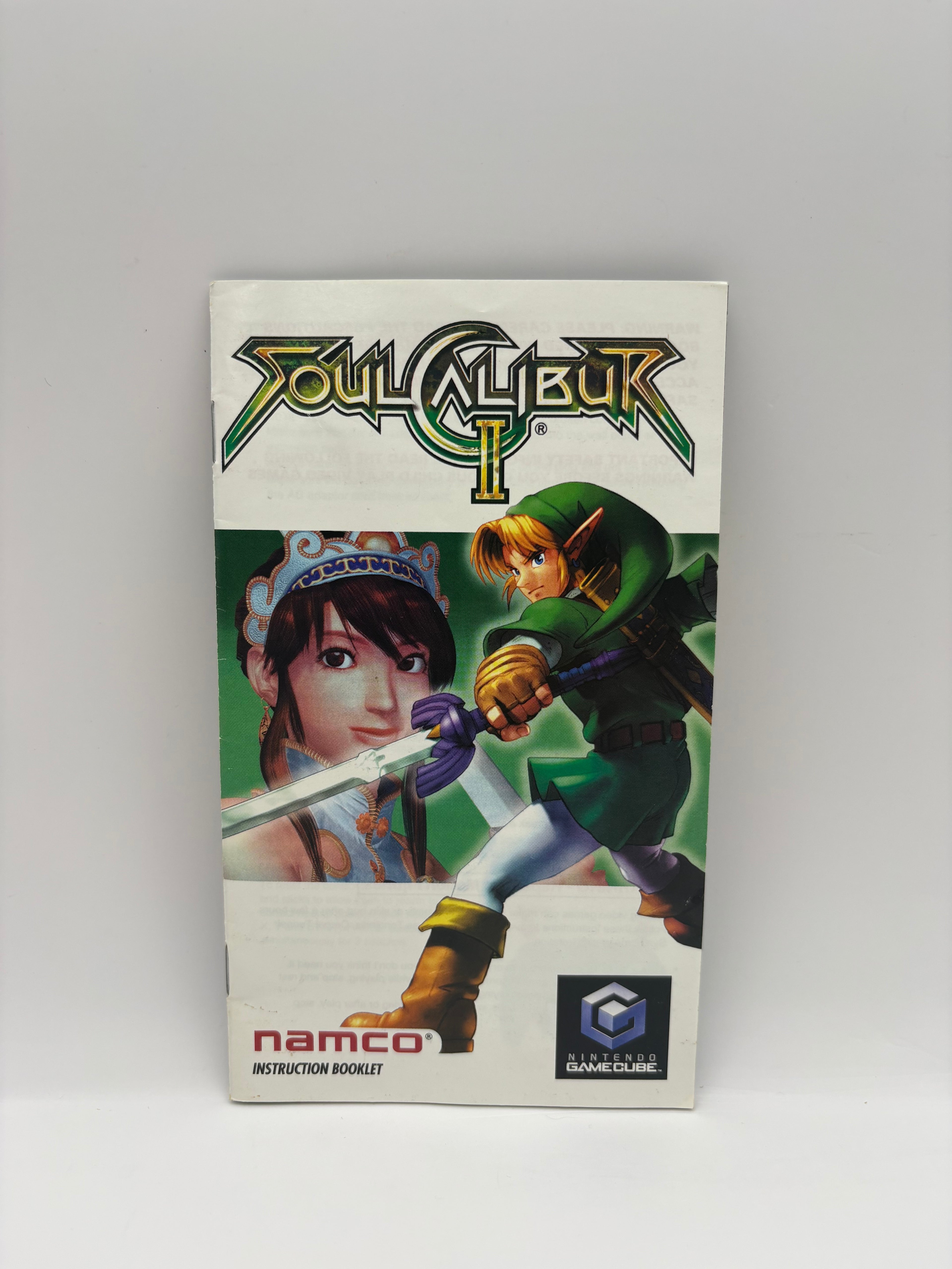 Namco Soul Calibur II Nintendo GameCube Fighting T 2003 NTSC Soul Calibur Series